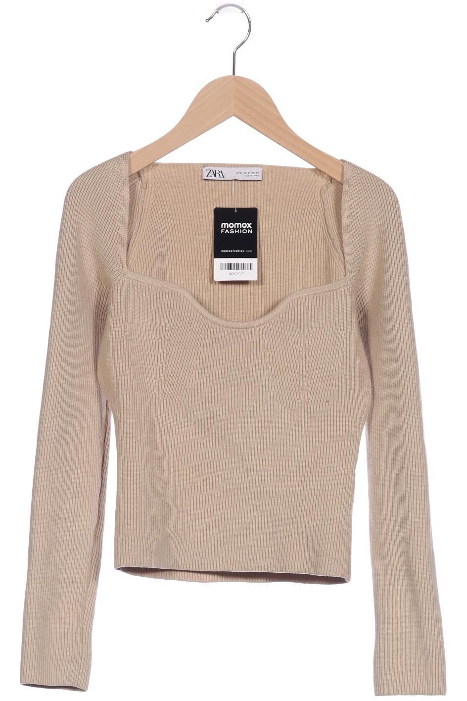 

Zara Damen Pullover, beige, Gr. 38
