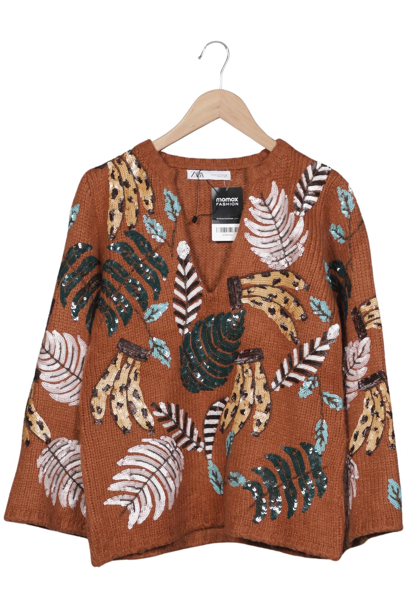 

Zara Damen Pullover, mehrfarbig, Gr. 36