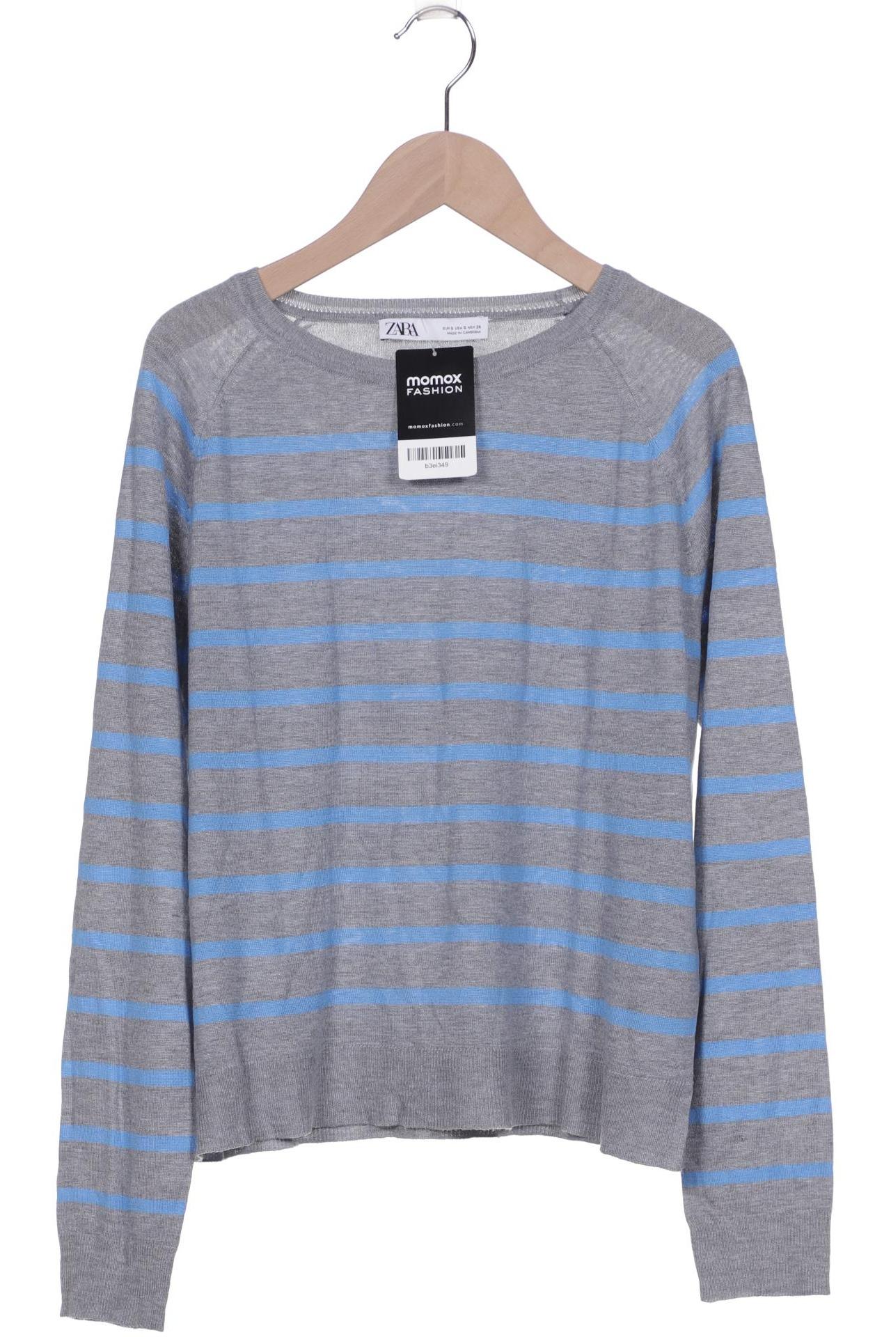 

ZARA Damen Pullover, grau