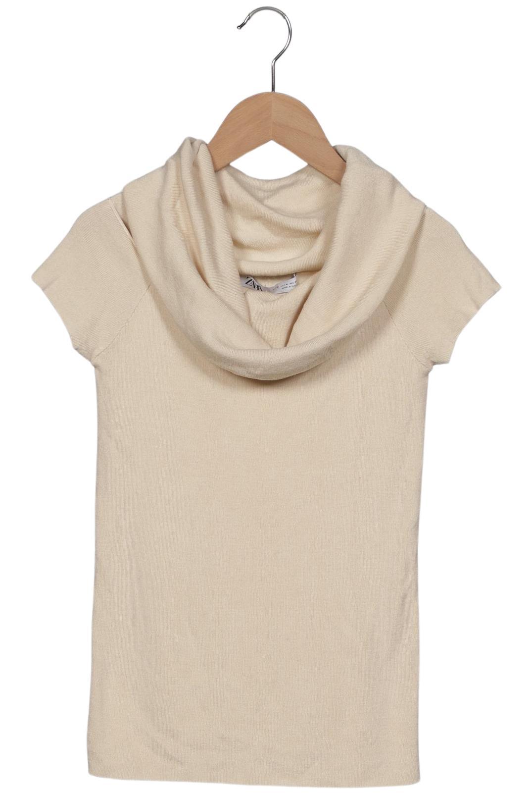 

Zara Damen Pullover, cremeweiß, Gr. 38