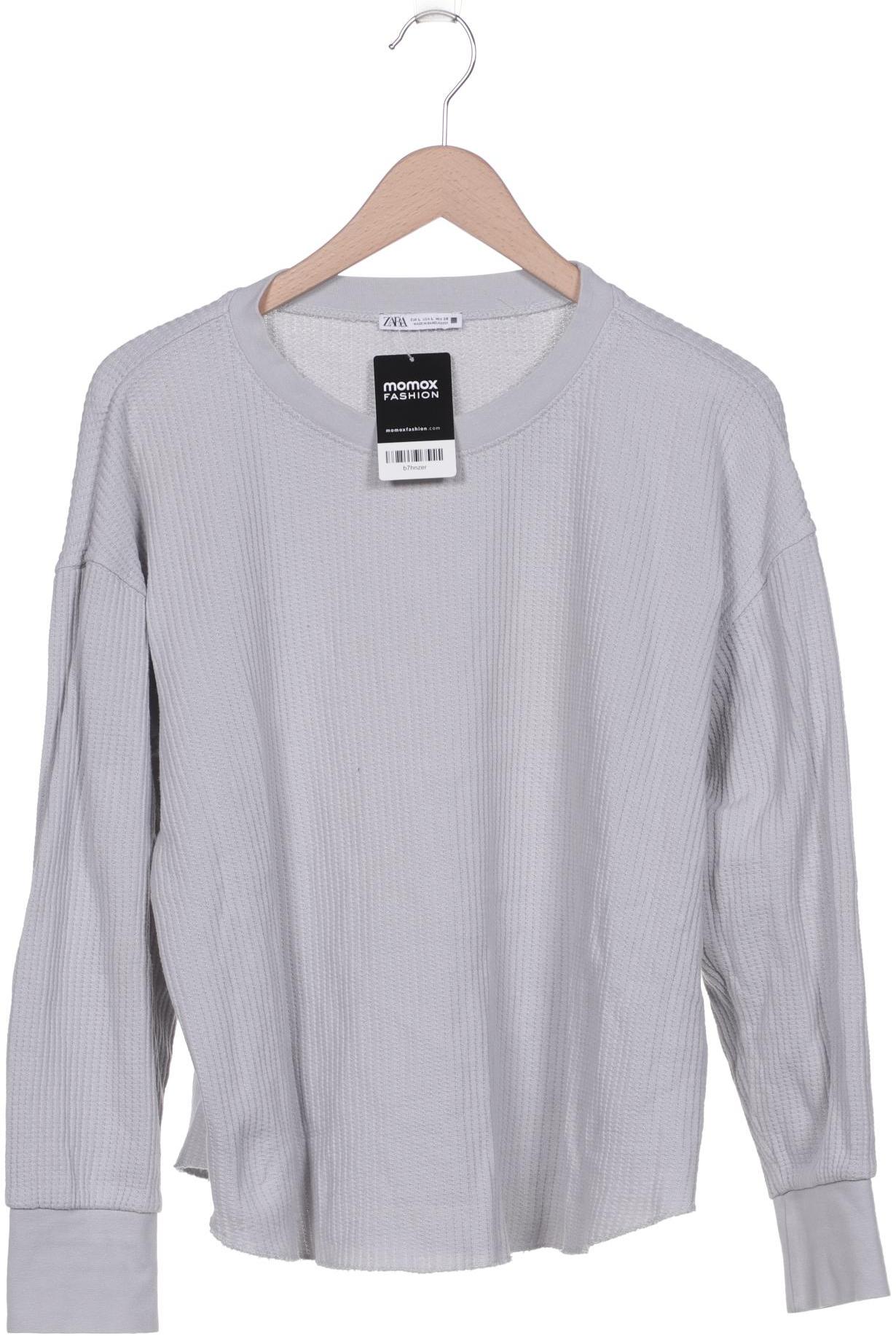 

ZARA Damen Pullover, grau