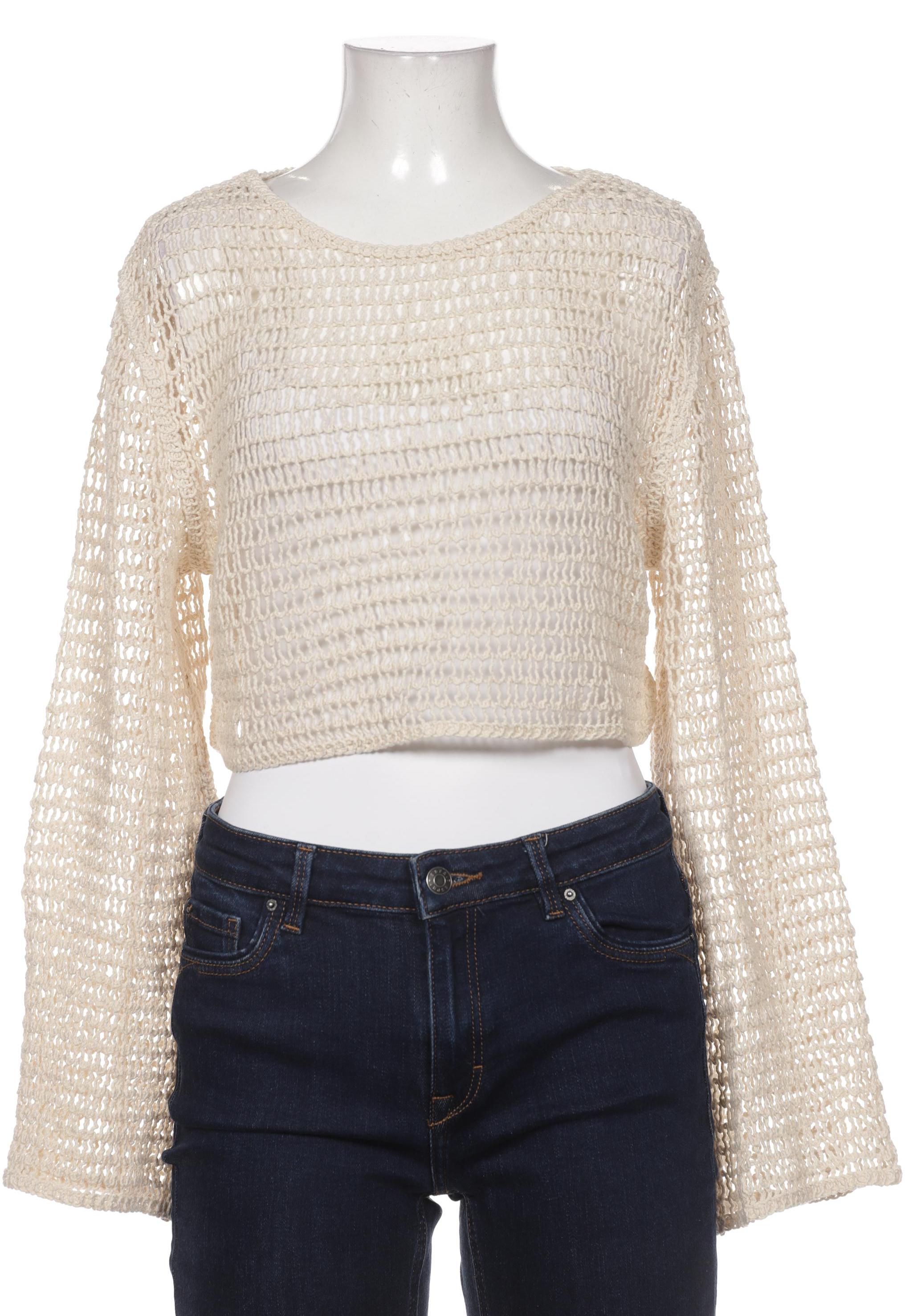 

Zara Damen Pullover, cremeweiß, Gr. 38