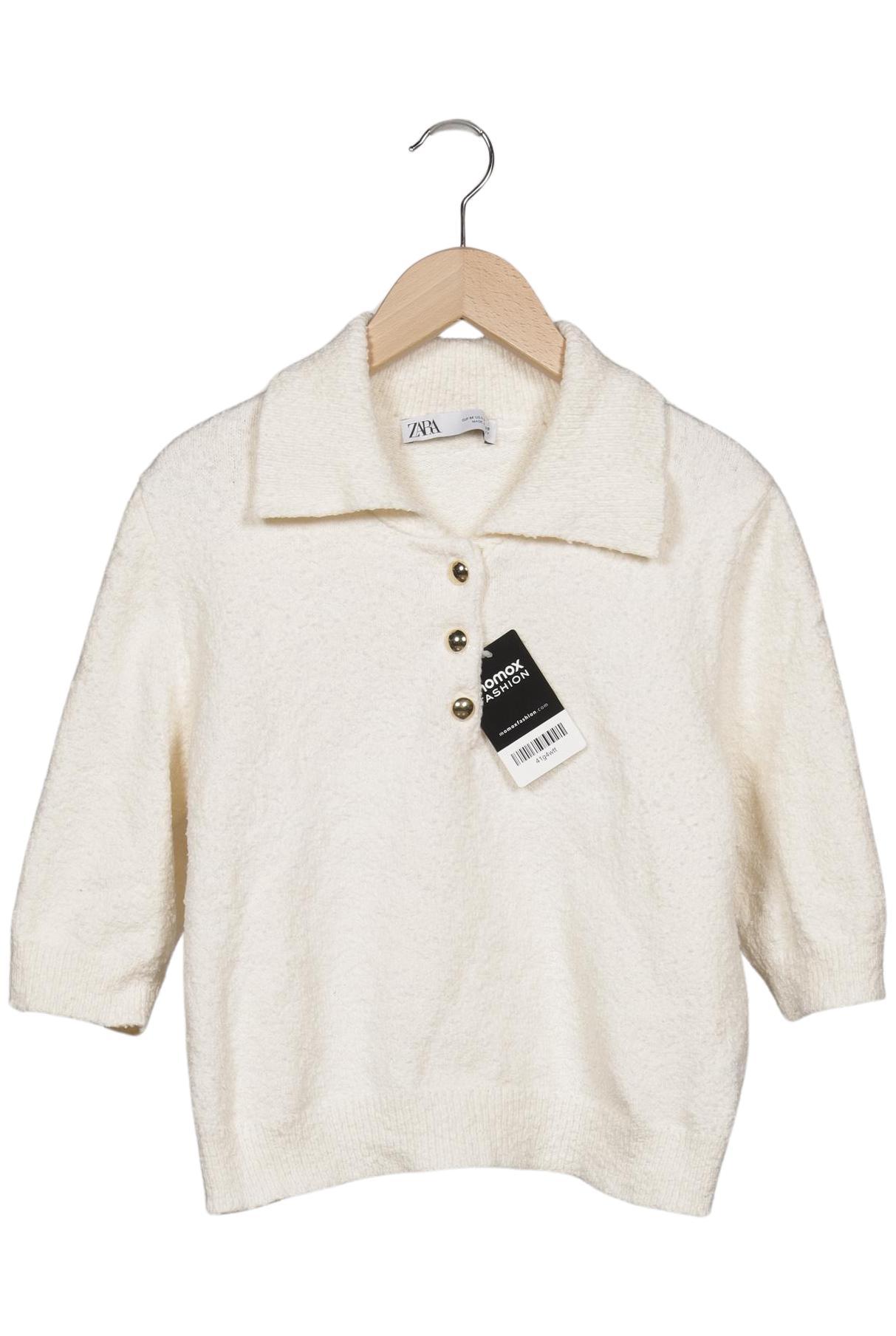 

Zara Damen Pullover, cremeweiß, Gr. 38