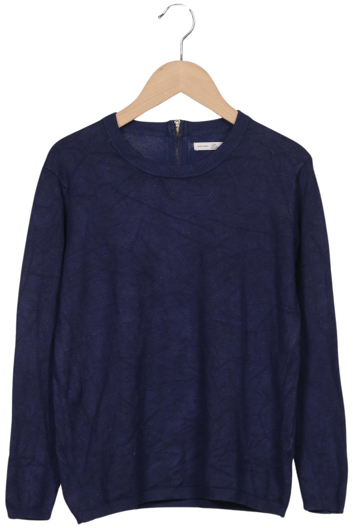 

Zara Damen Pullover, marineblau, Gr. 38