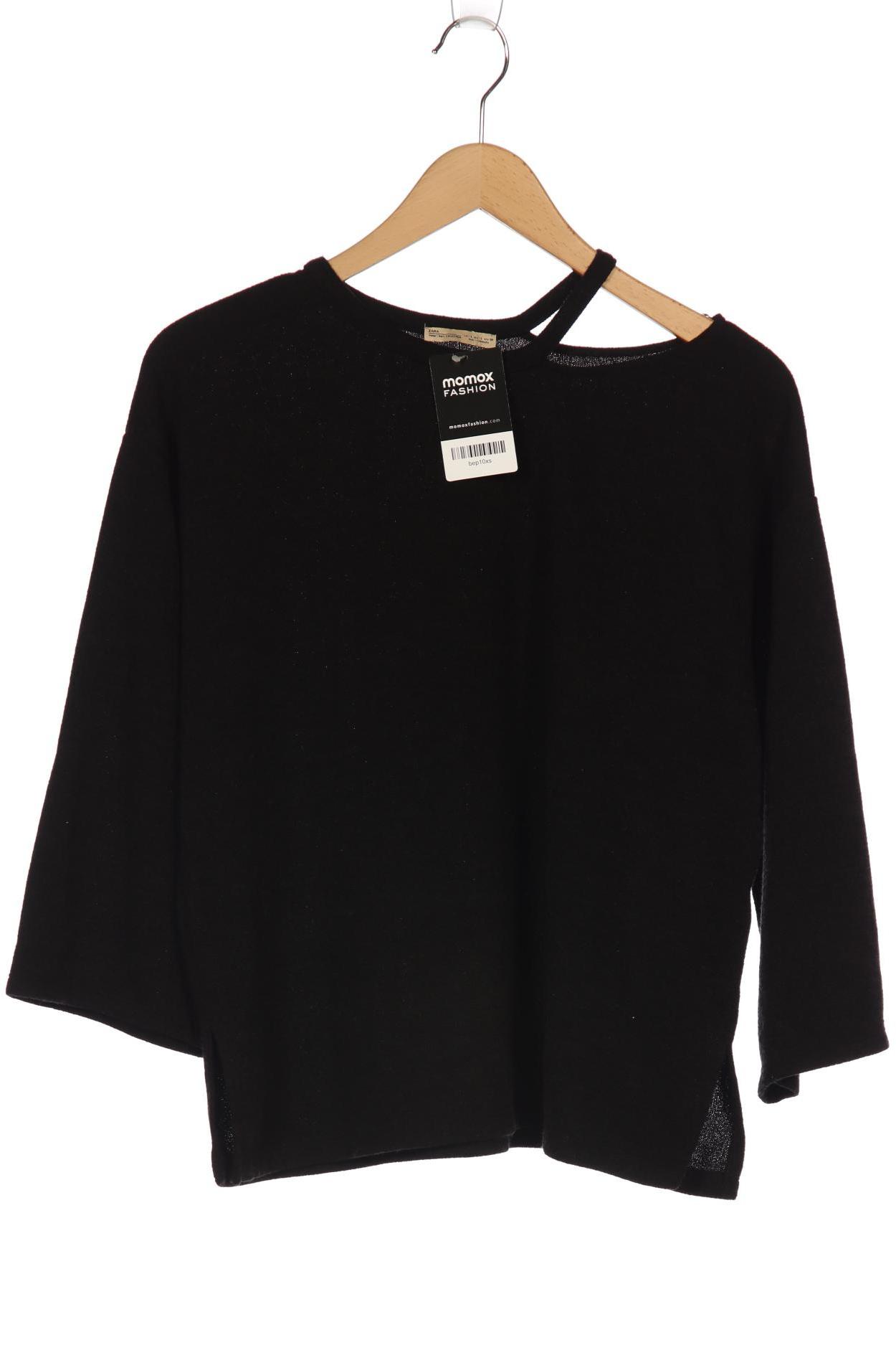 

ZARA Damen Pullover, schwarz