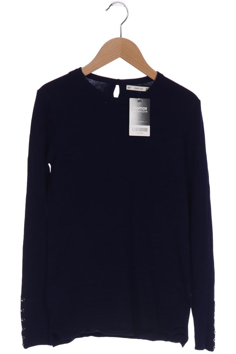

ZARA Damen Pullover, marineblau