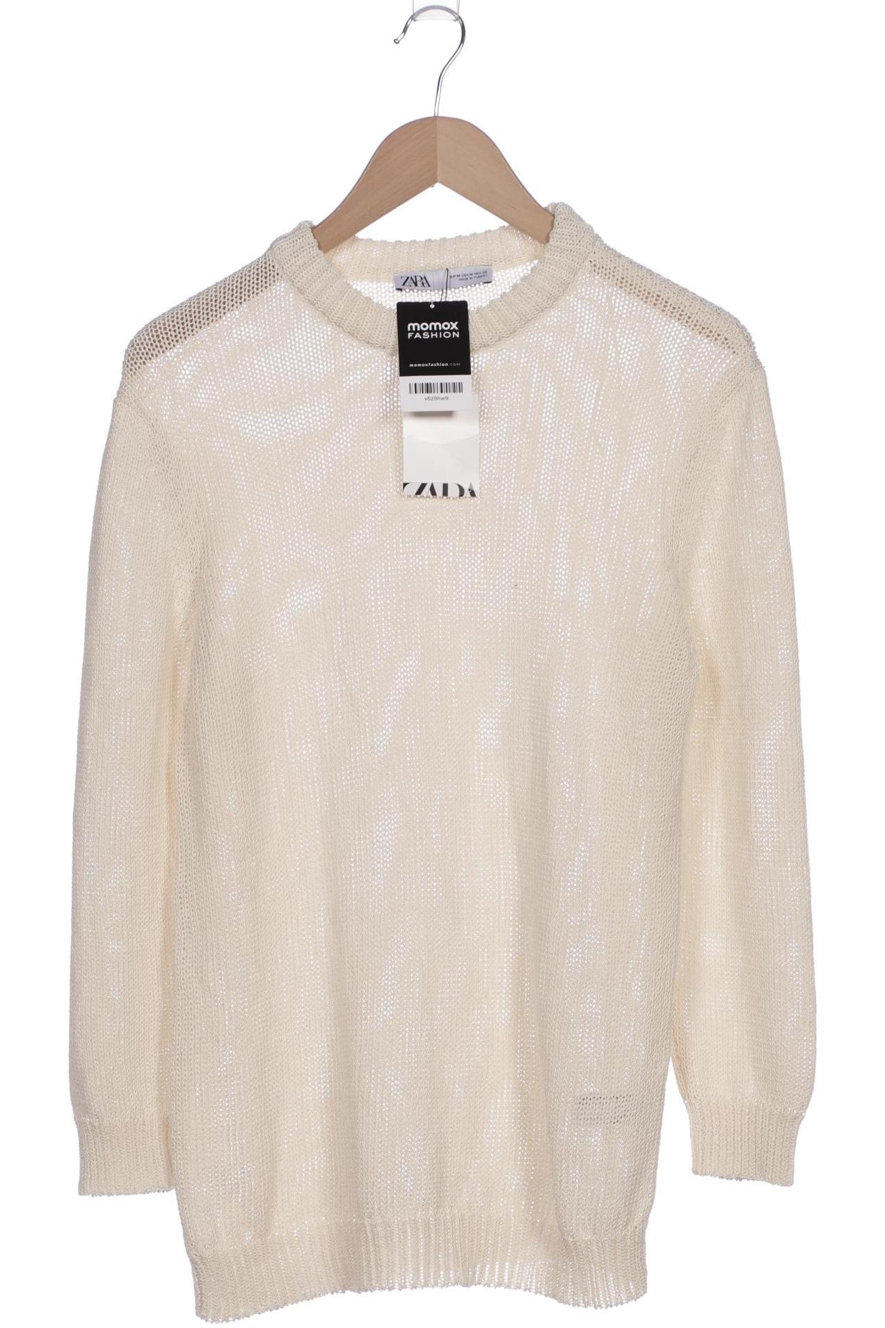 

Zara Damen Pullover, cremeweiß, Gr. 38