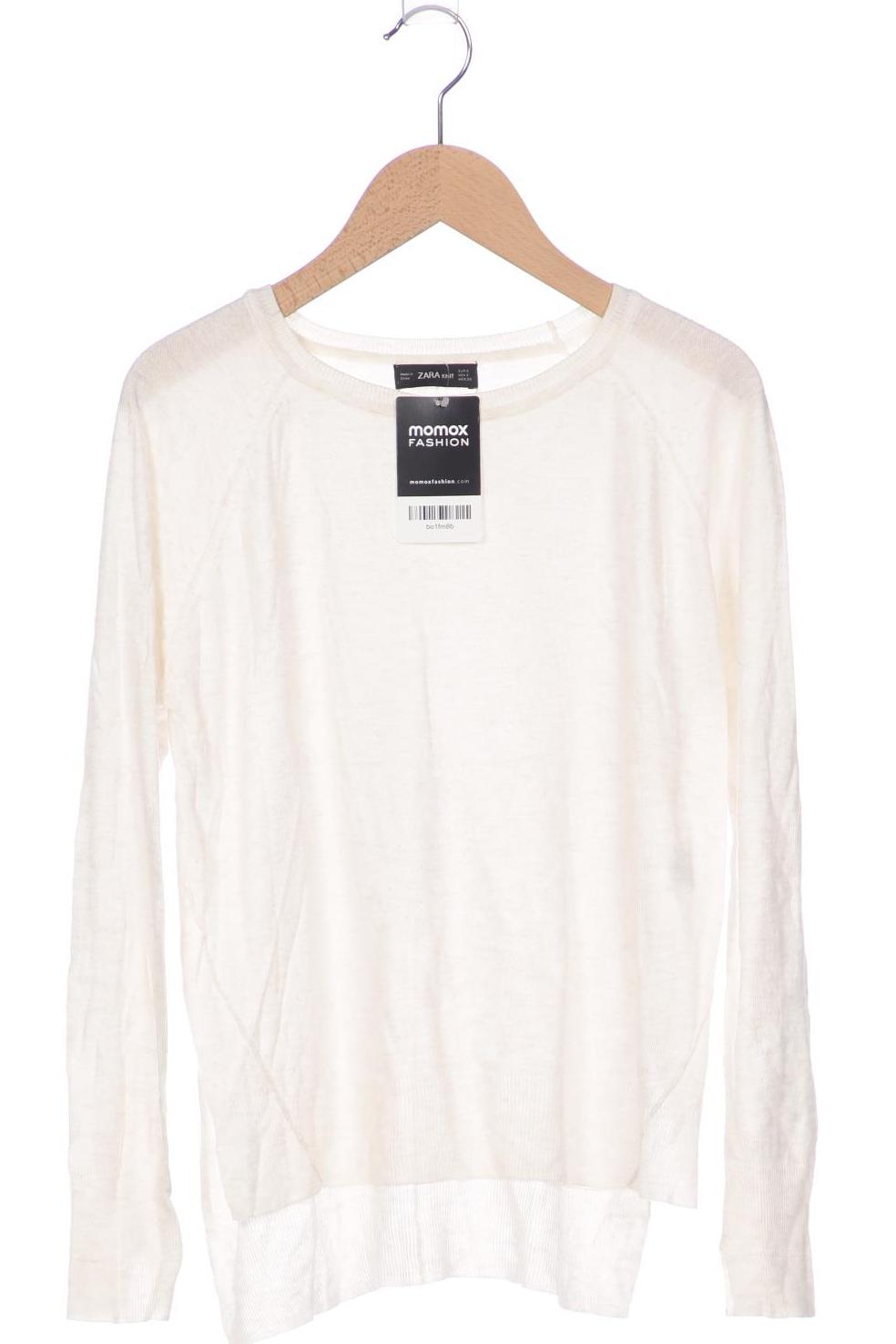 

Zara Damen Pullover, cremeweiß, Gr. 36