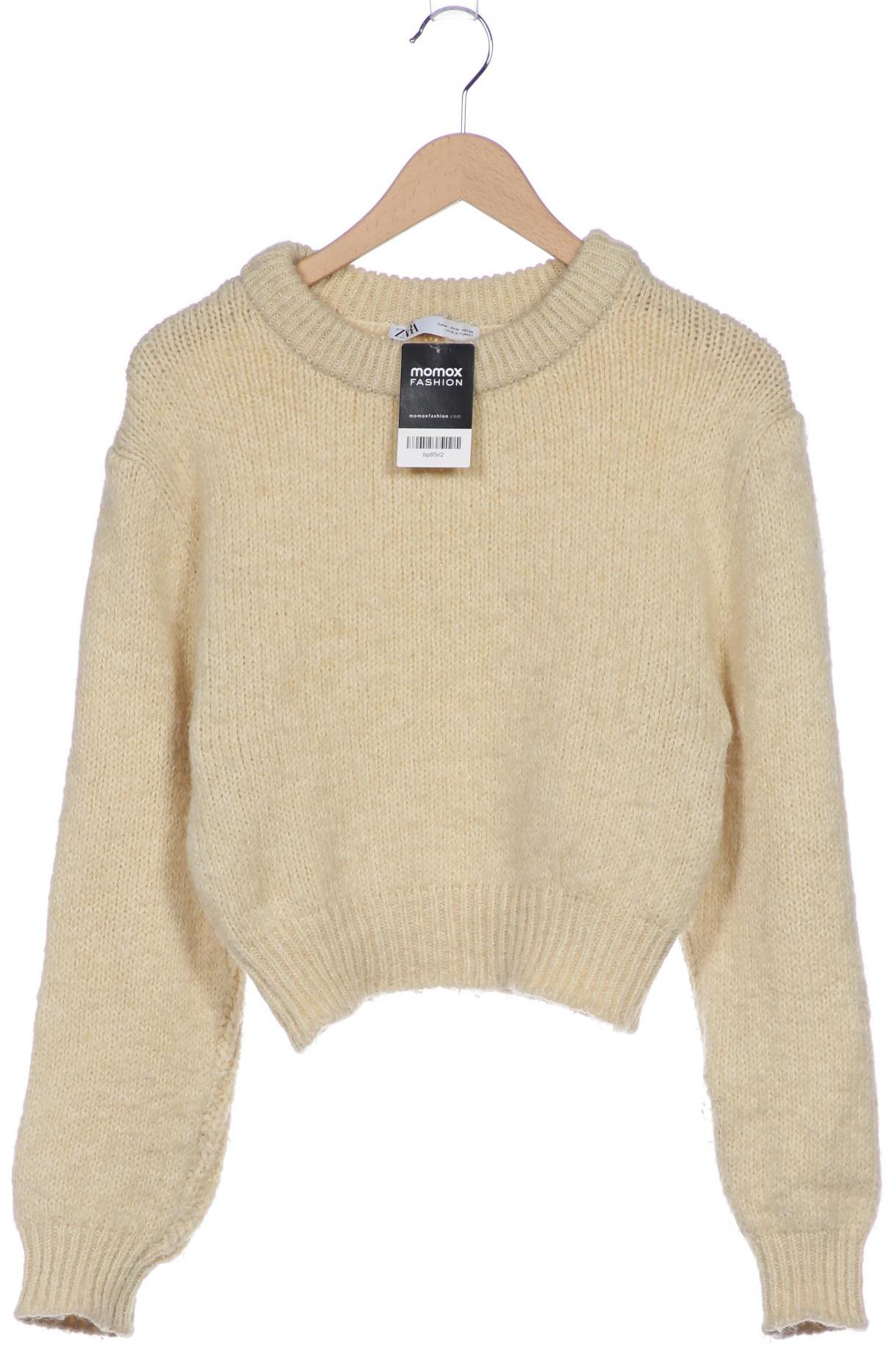 

Zara Damen Pullover, cremeweiß, Gr. 38