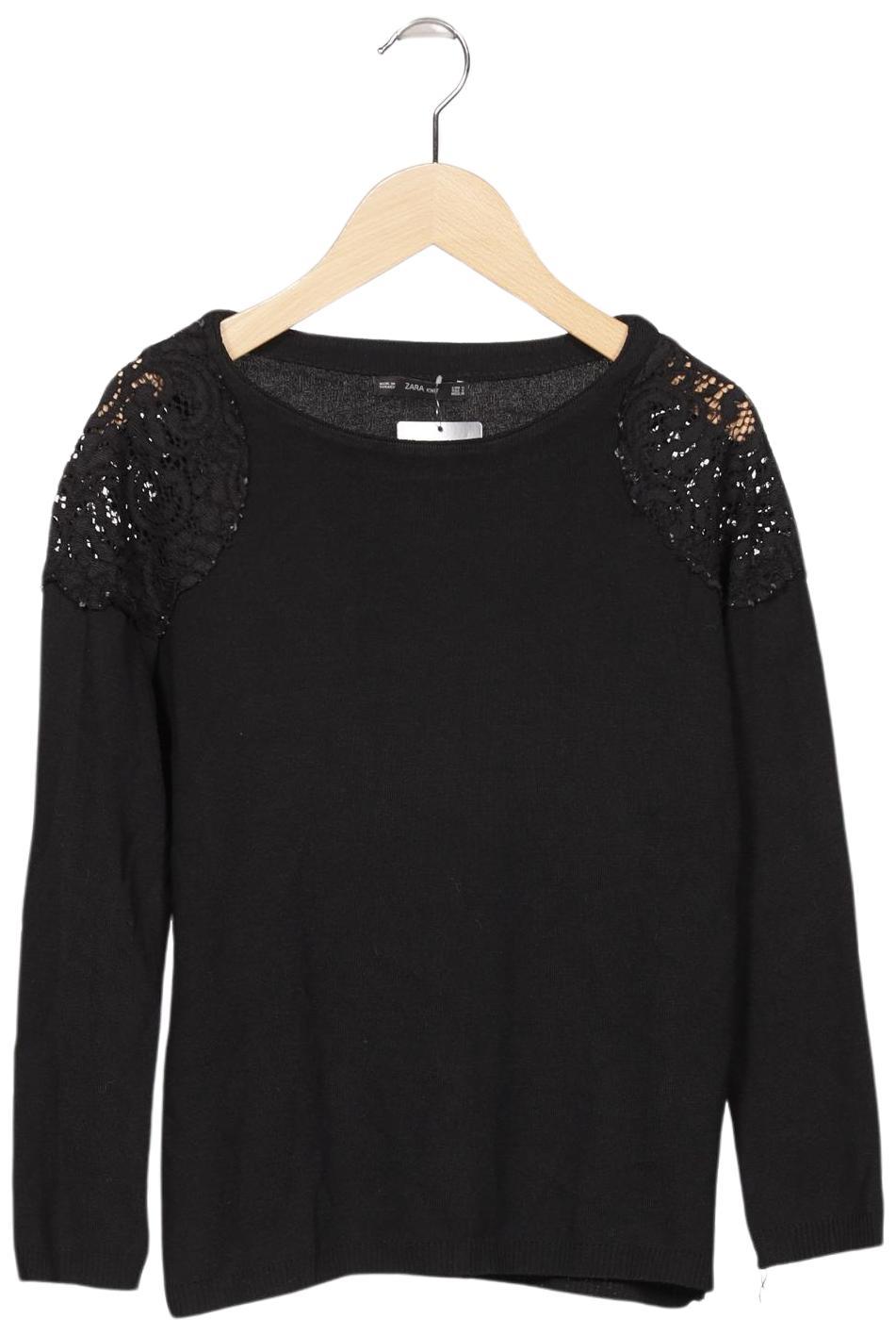 

Zara Damen Pullover, schwarz, Gr. 36