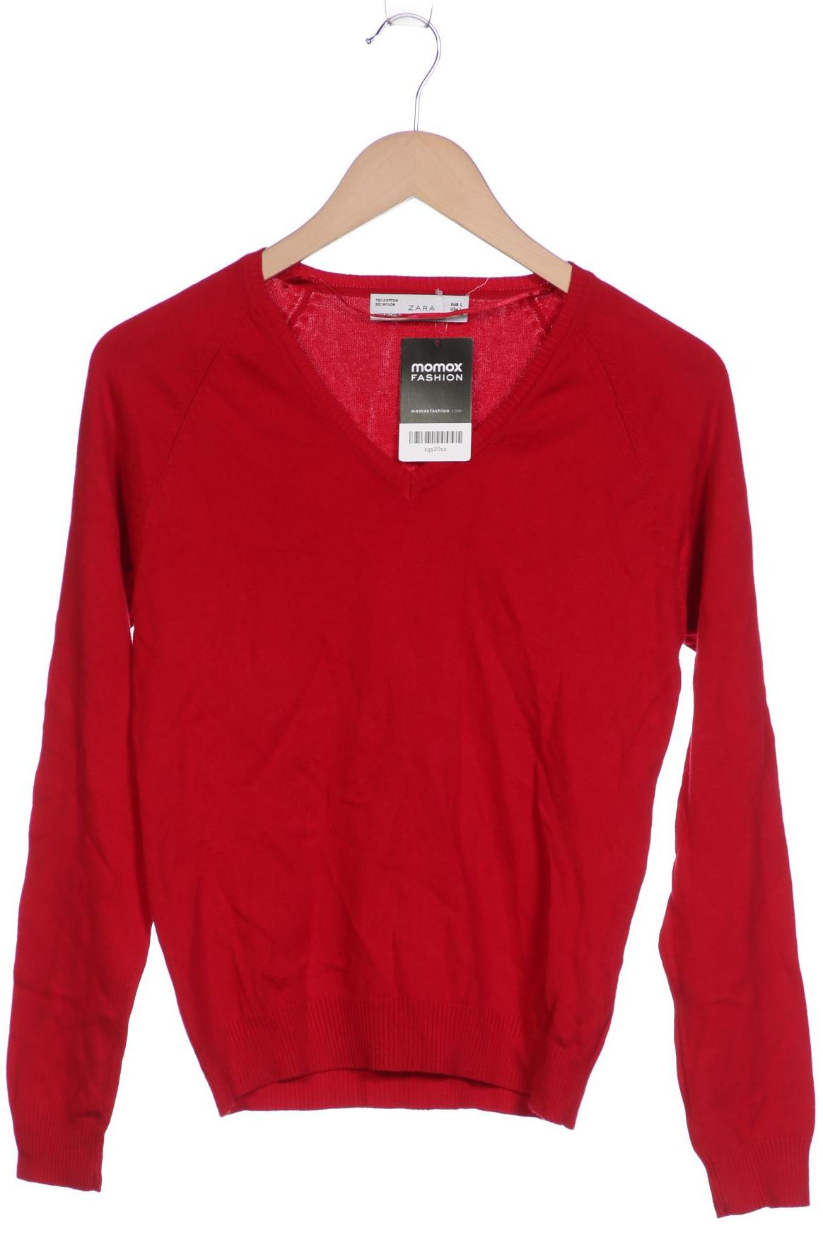 

Zara Damen Pullover, rot, Gr. 42