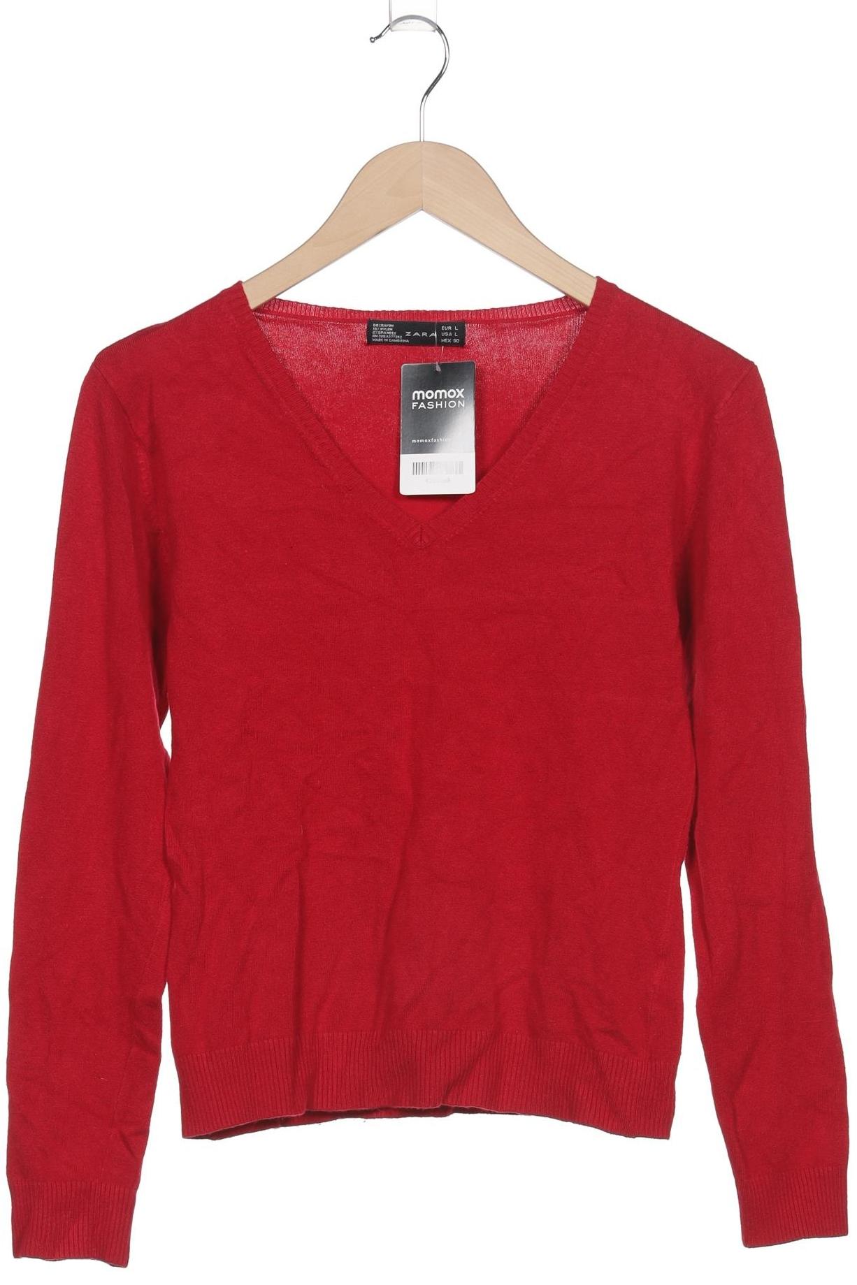 

Zara Damen Pullover, rot, Gr. 42