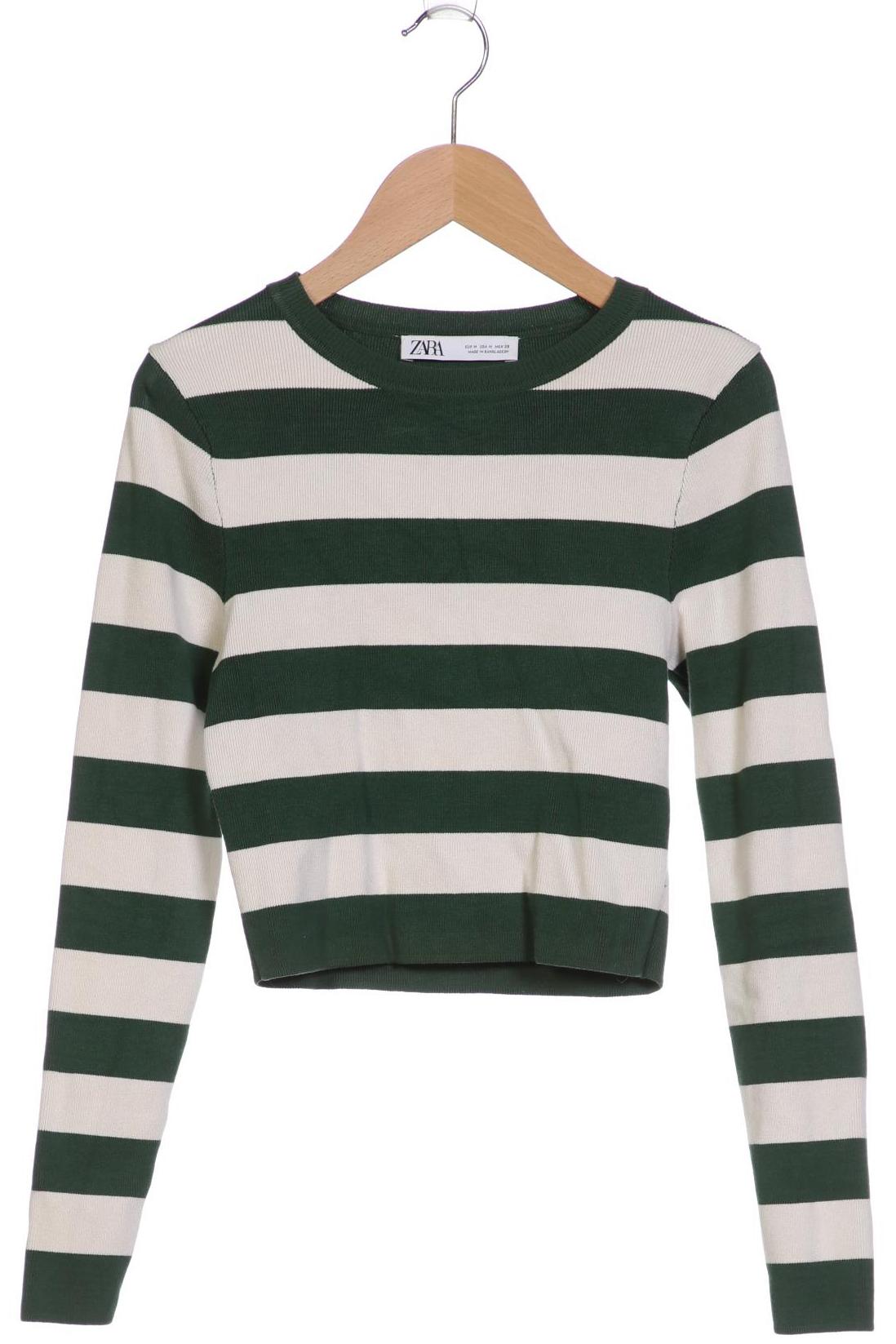 

ZARA Damen Pullover, grün