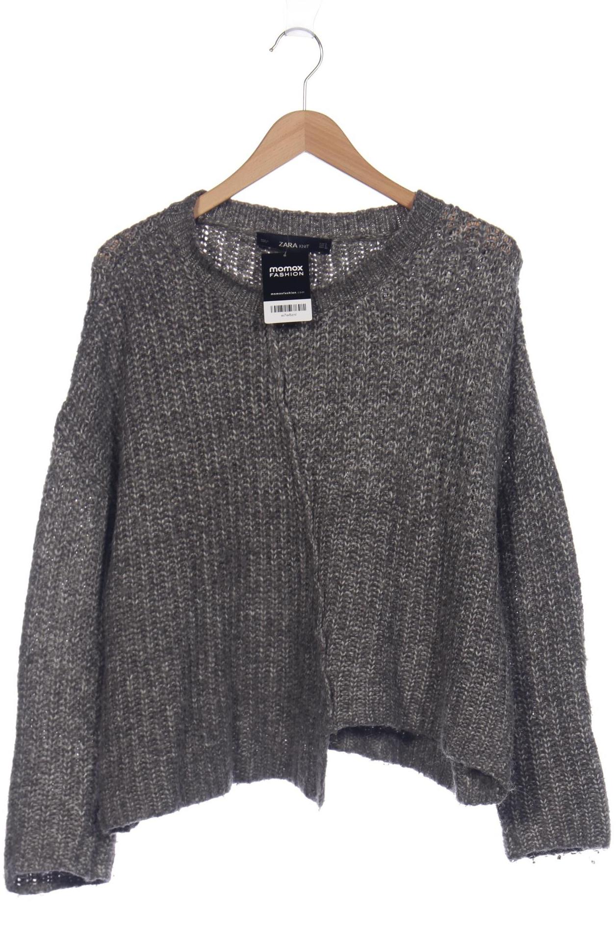 

ZARA Damen Pullover, grau