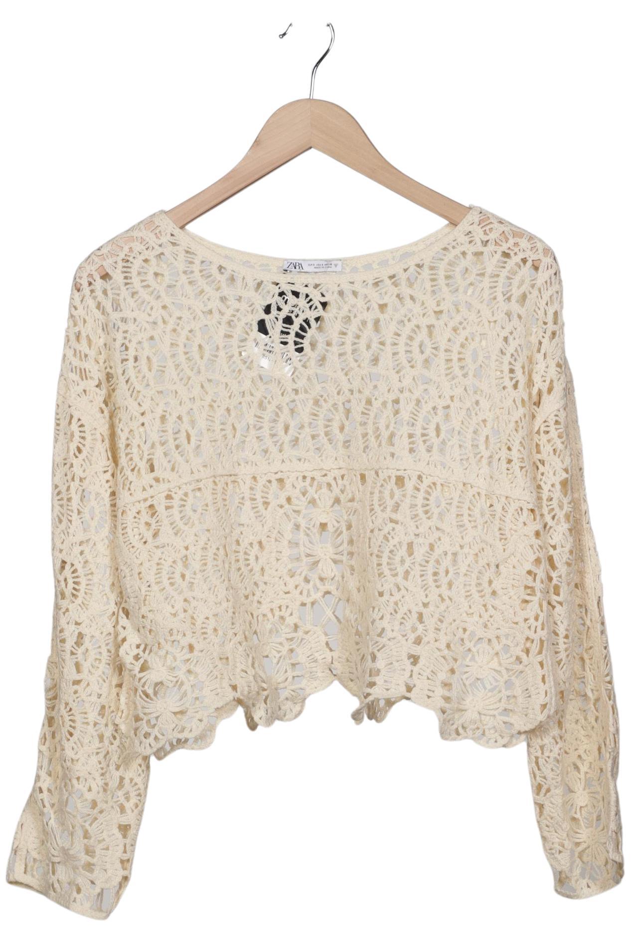 

Zara Damen Pullover, cremeweiß, Gr. 36