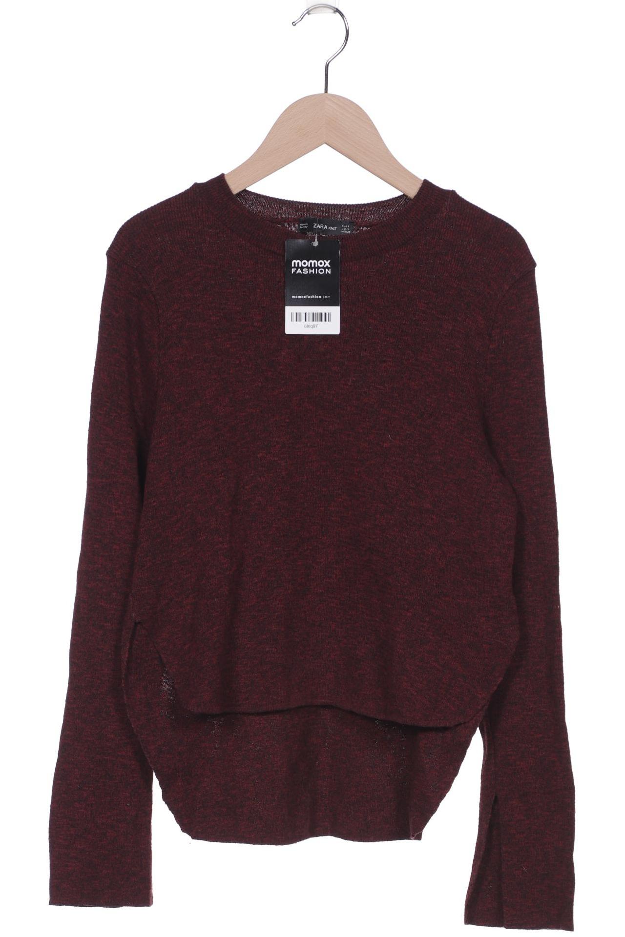 

Zara Damen Pullover, bordeaux, Gr. 36