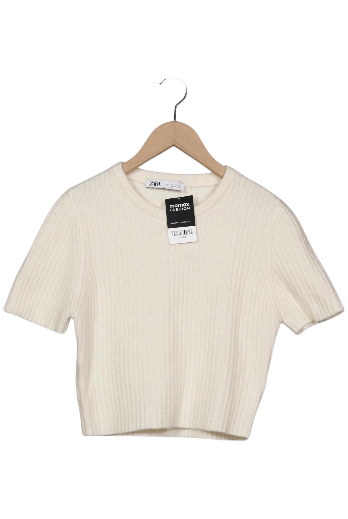 

Zara Damen Pullover, cremeweiß, Gr. 42
