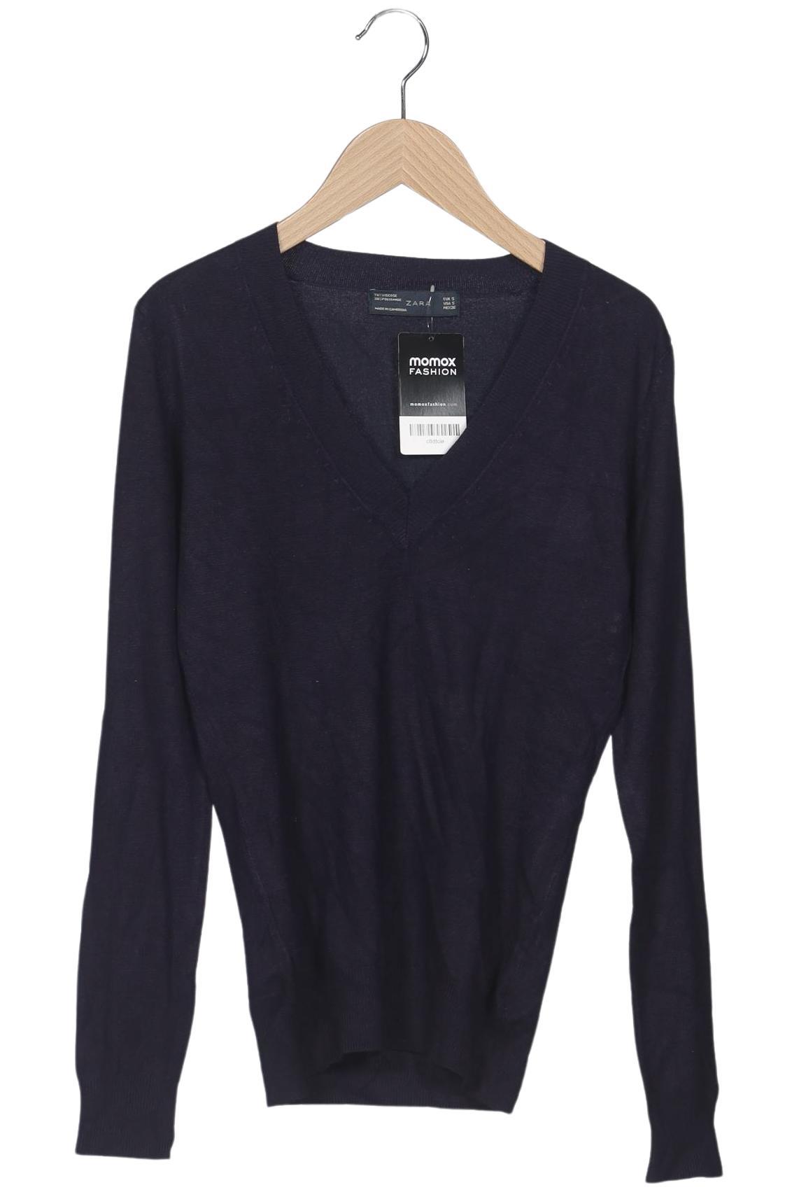 

Zara Damen Pullover, marineblau, Gr. 36