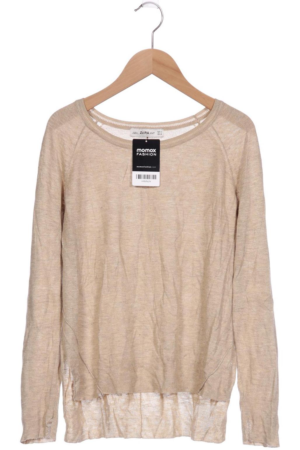 

Zara Damen Pullover, beige, Gr. 38