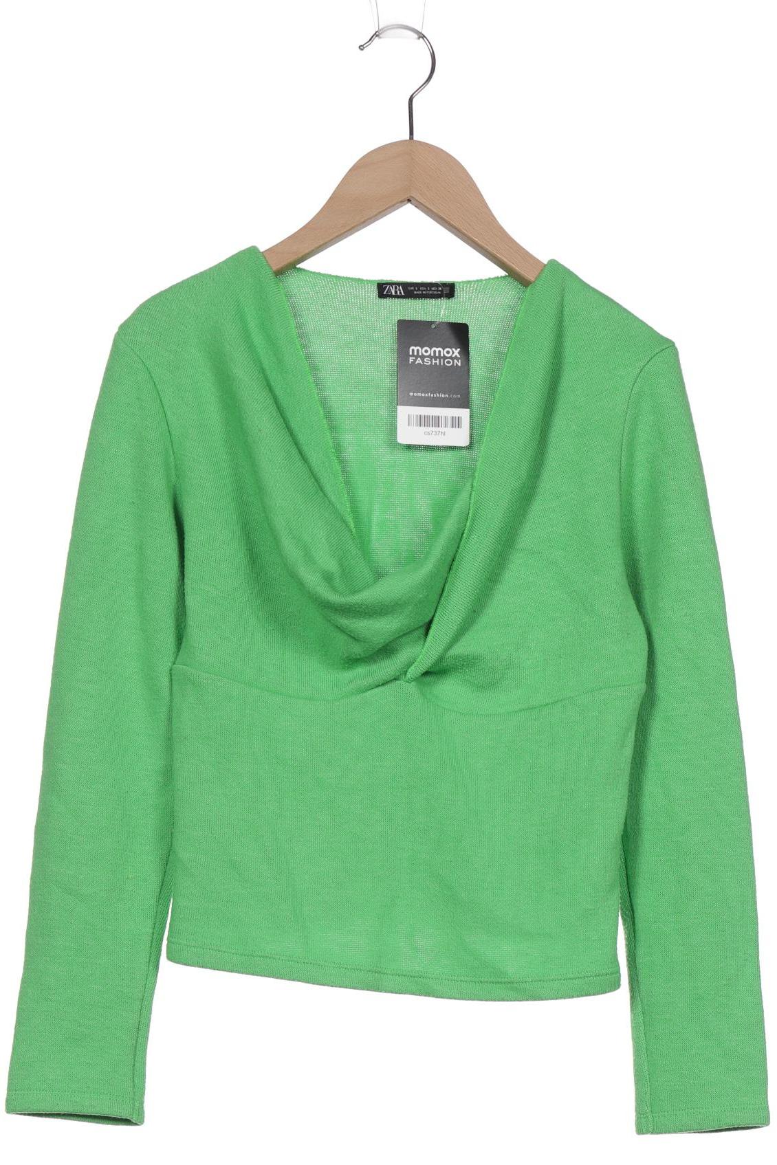 

ZARA Damen Pullover, grün