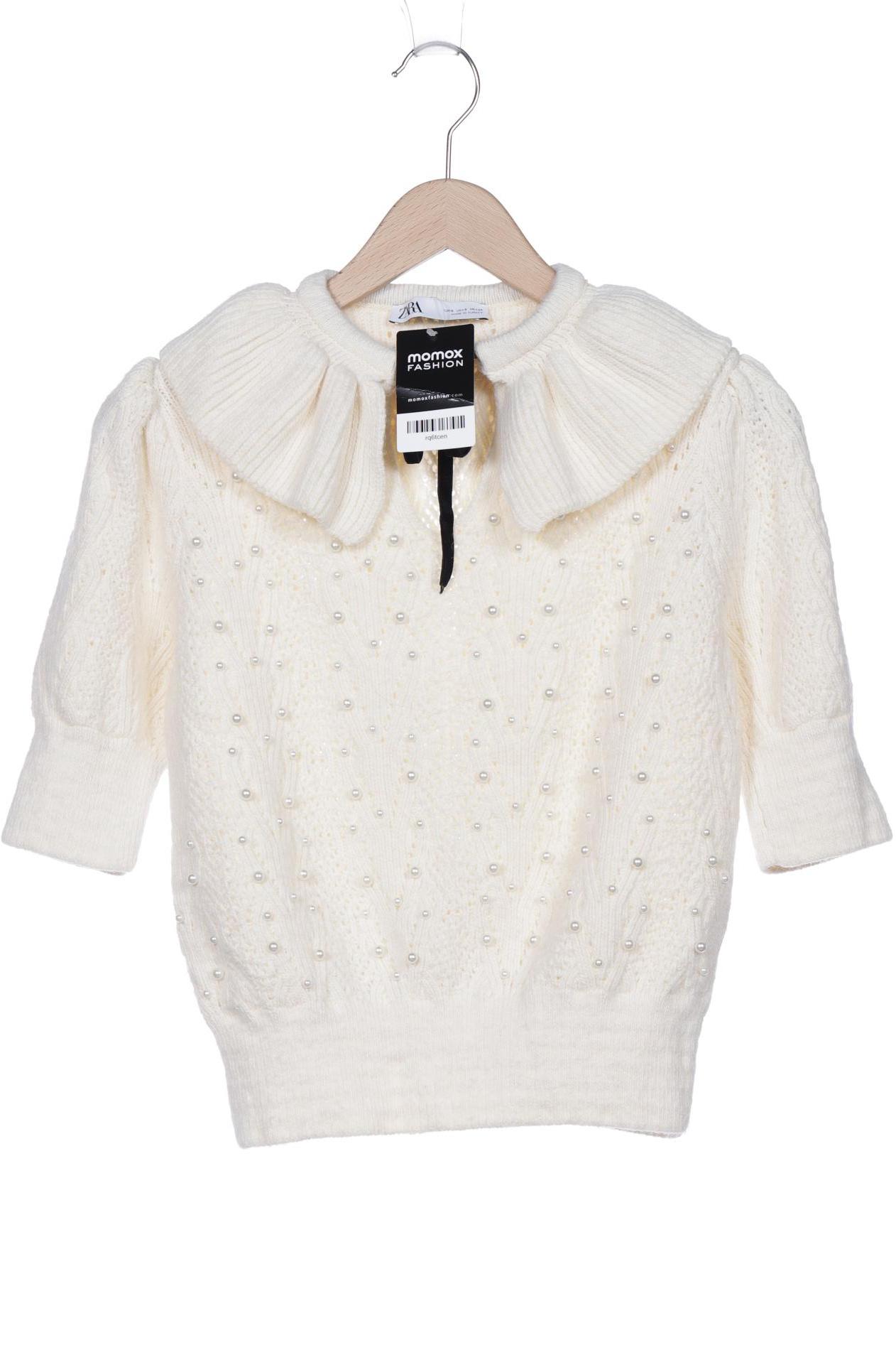 

Zara Damen Pullover, cremeweiß, Gr. 36