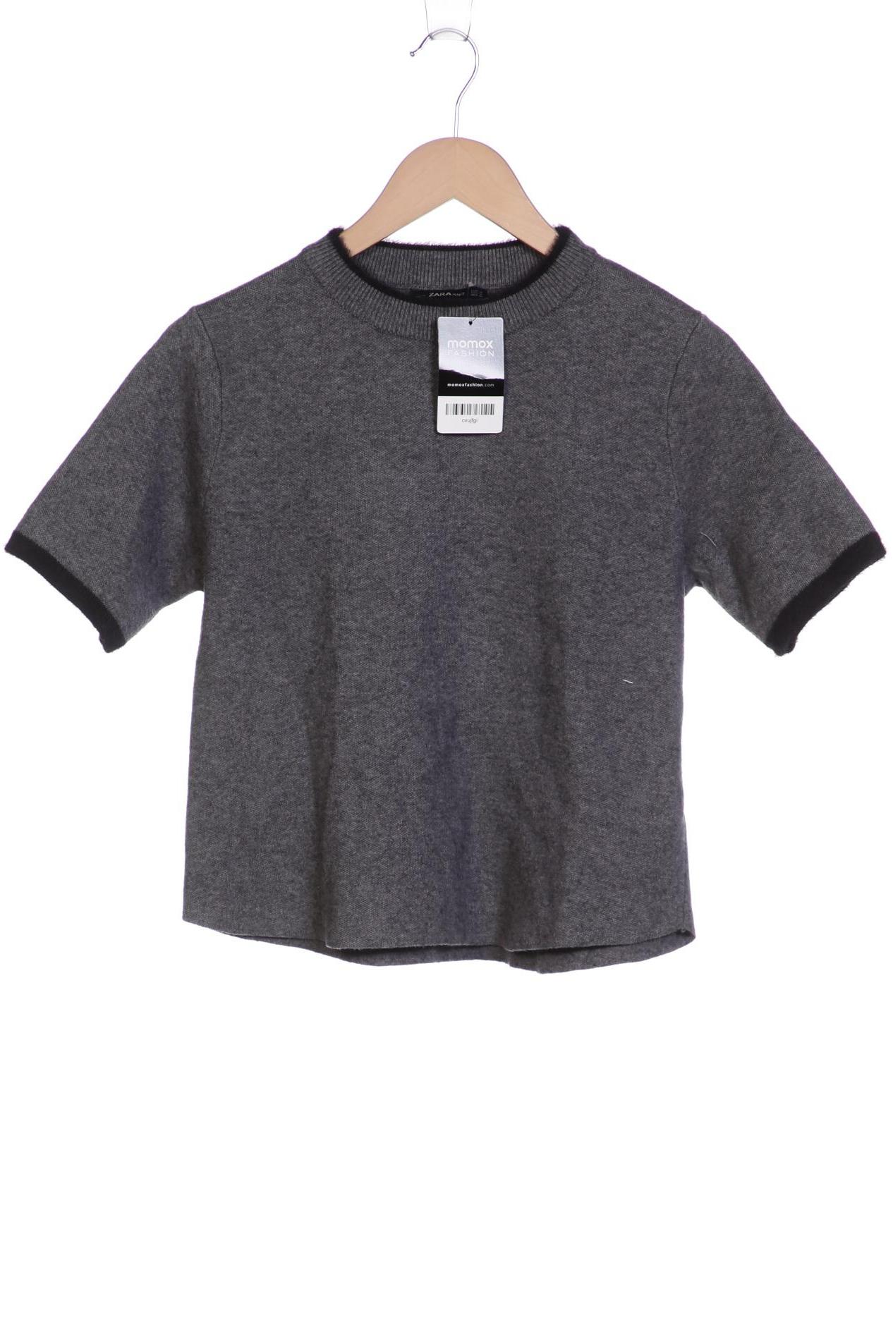 

ZARA Damen Pullover, grau