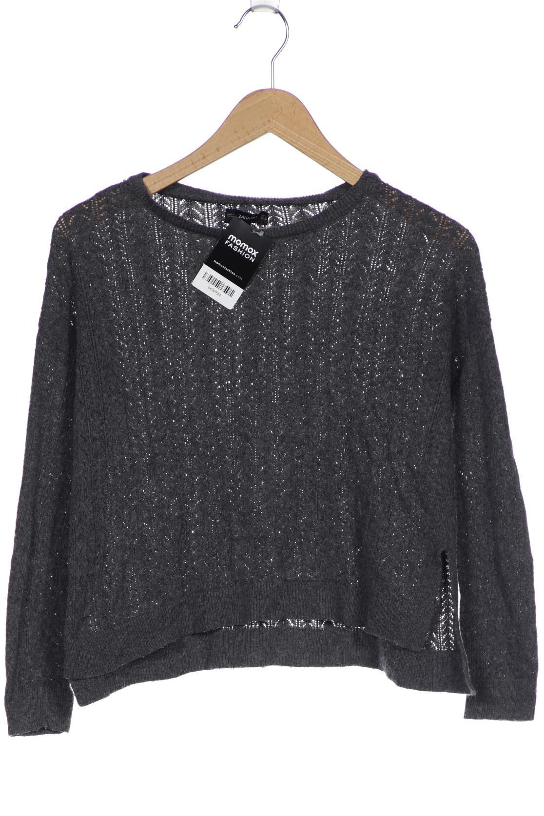 

ZARA Damen Pullover, grau