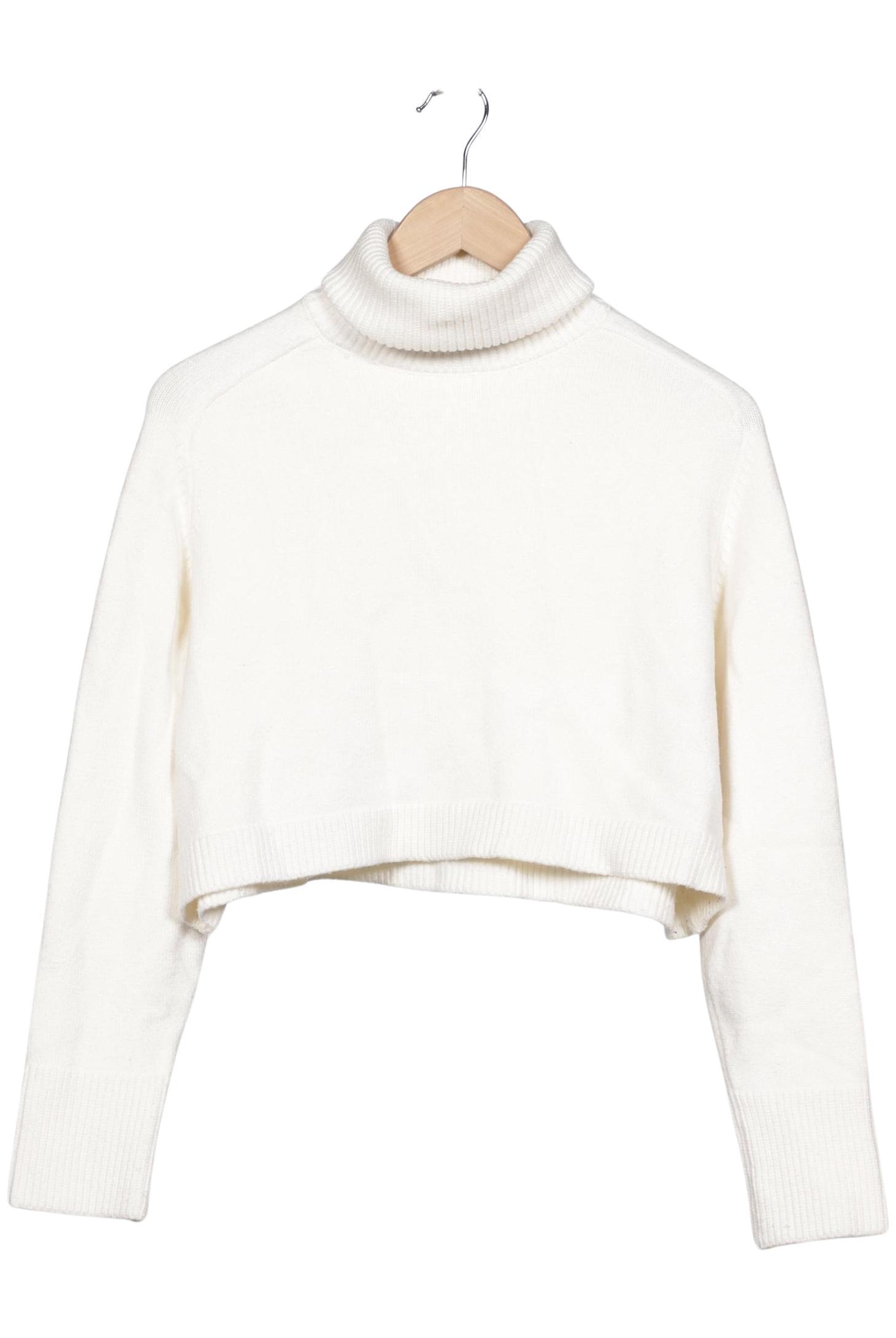 

Zara Damen Pullover, cremeweiß, Gr. 38