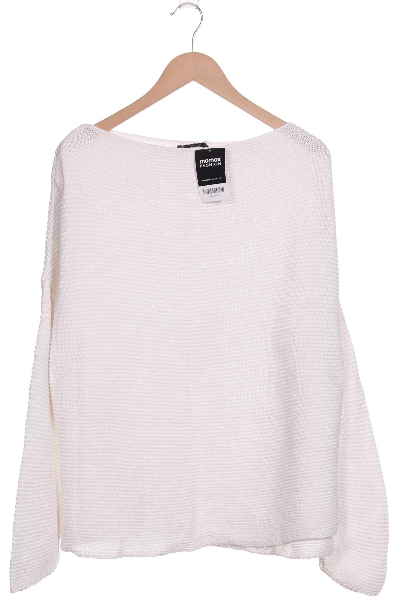 

Zara Damen Pullover, weiß, Gr. 38
