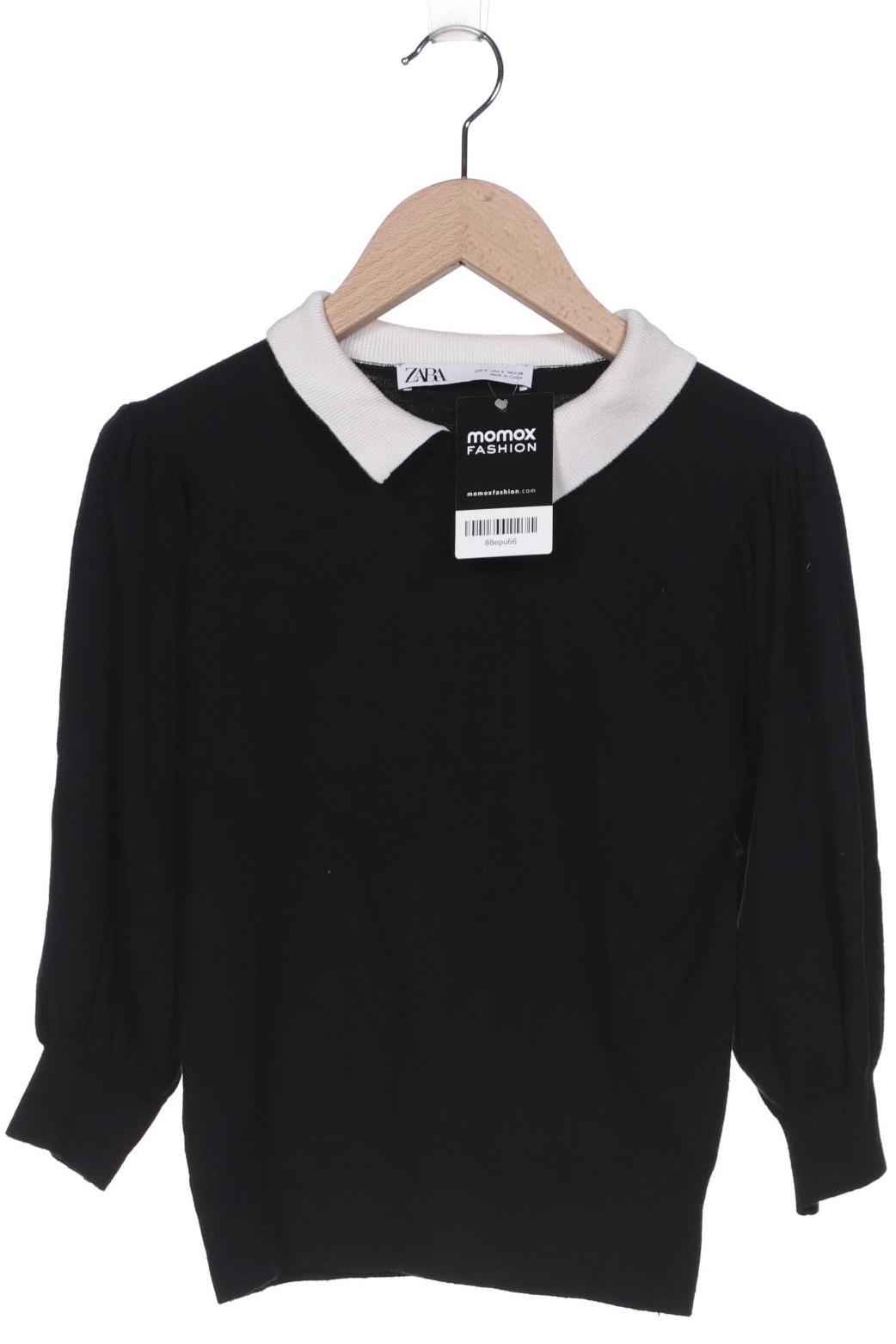 

ZARA Damen Pullover, schwarz