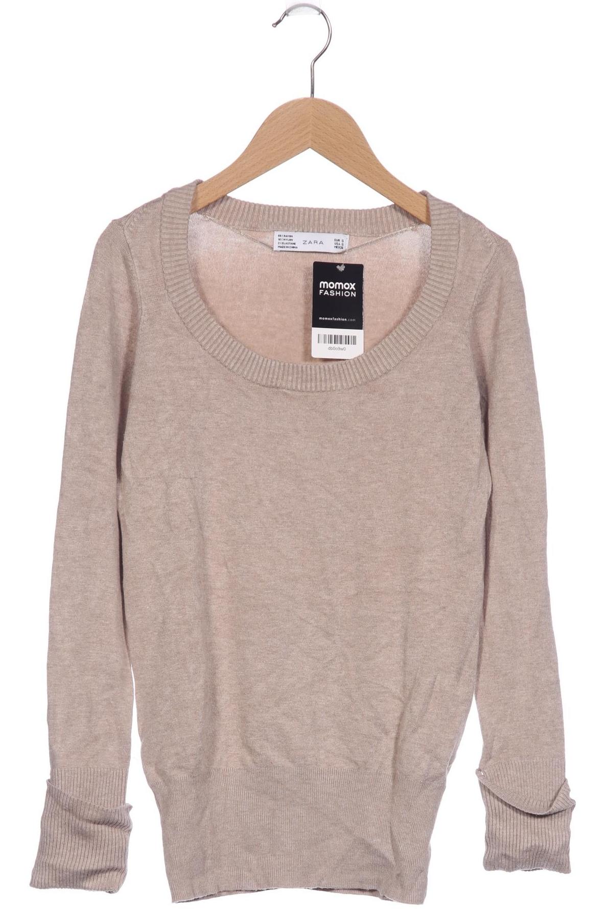 

Zara Damen Pullover, beige, Gr. 36