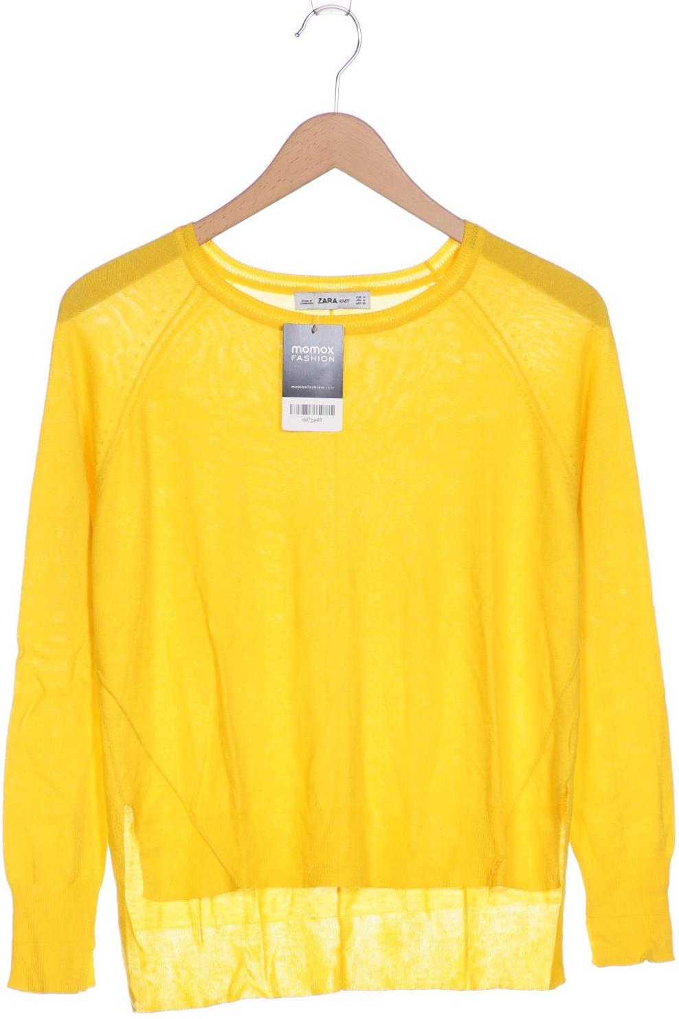 

ZARA Damen Pullover, gelb