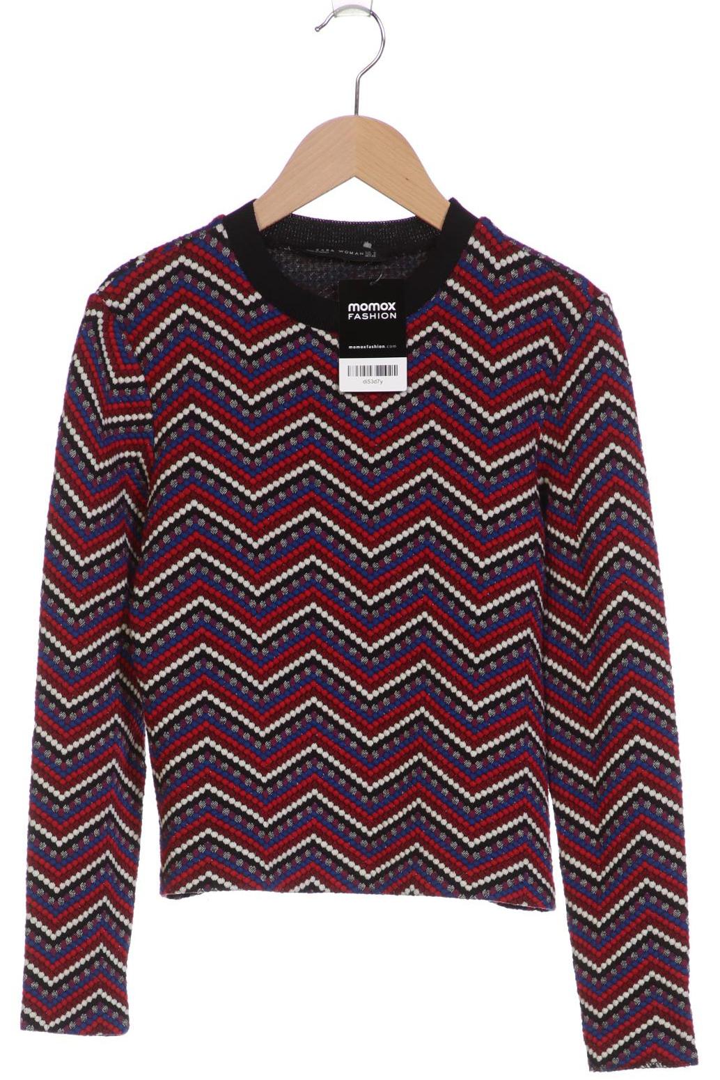 

Zara Damen Pullover, mehrfarbig, Gr. 34
