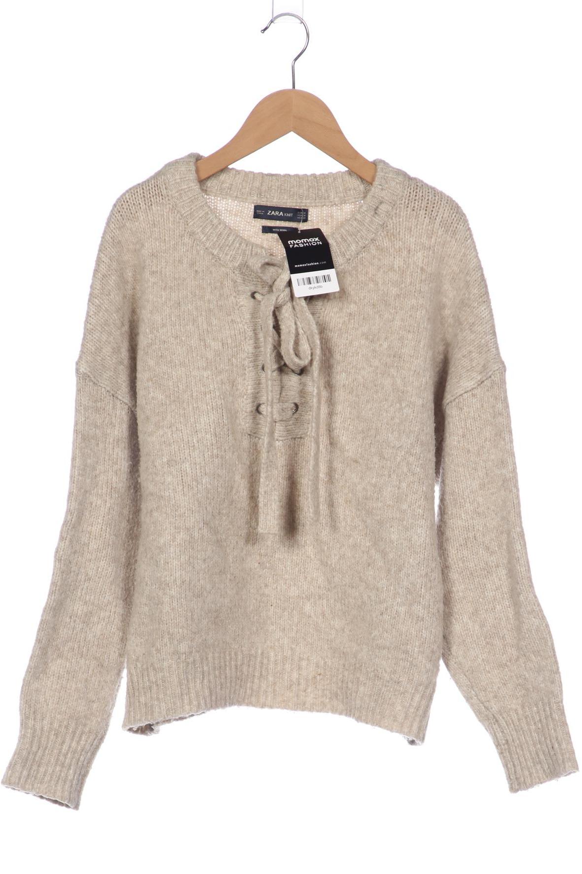 

Zara Damen Pullover, beige, Gr. 38