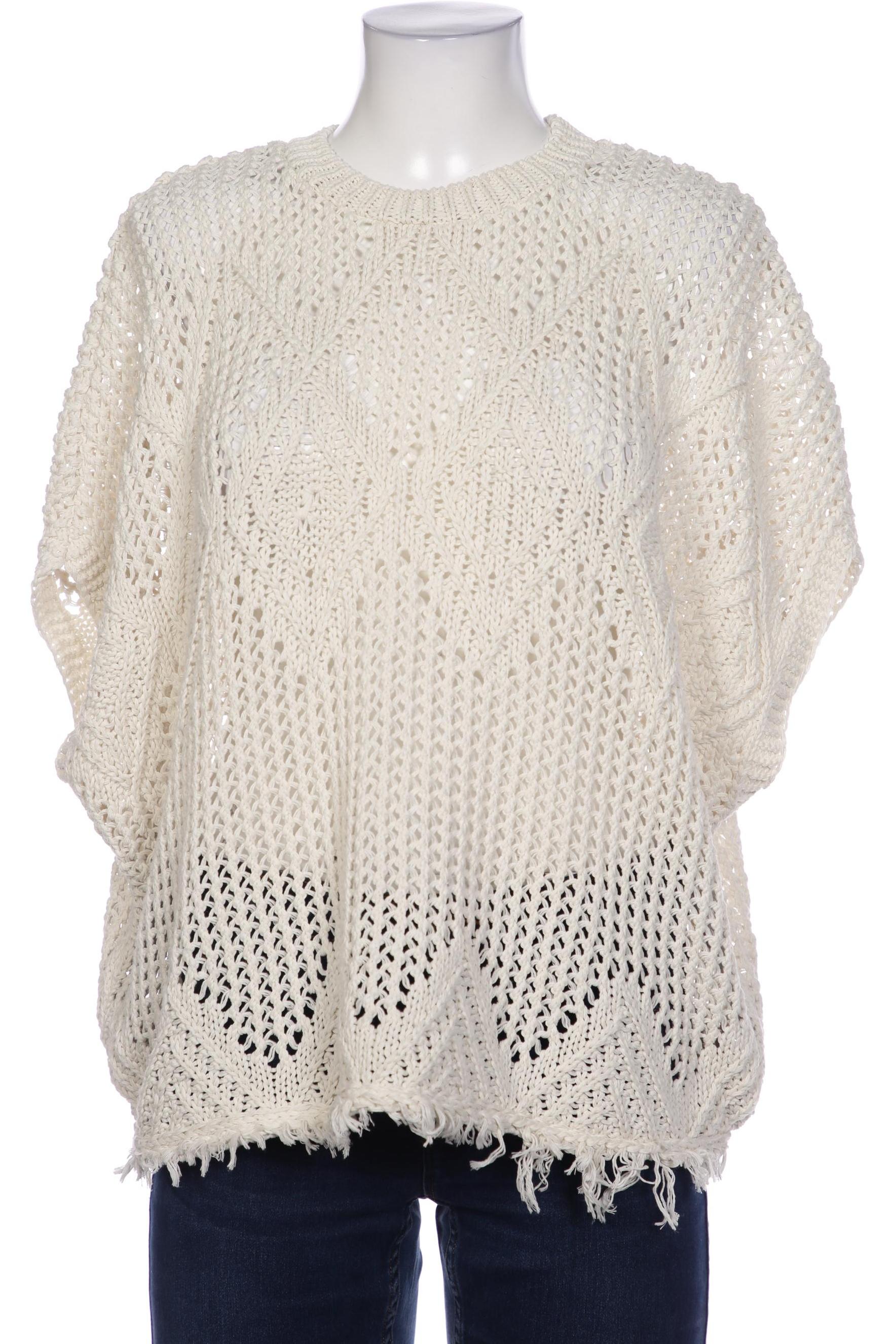 

Zara Damen Pullover, weiß, Gr. 38