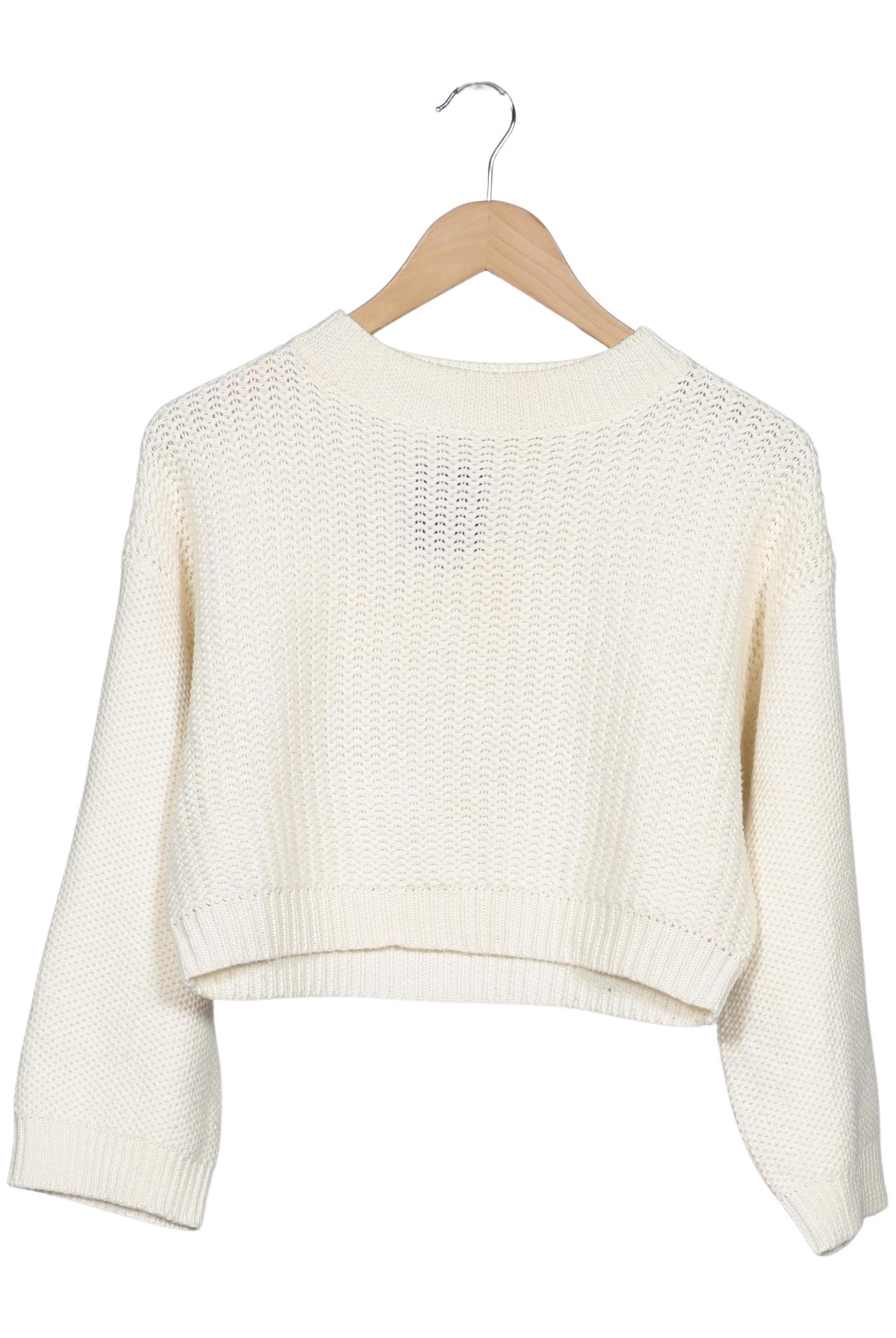 

Zara Damen Pullover, cremeweiß, Gr. 36
