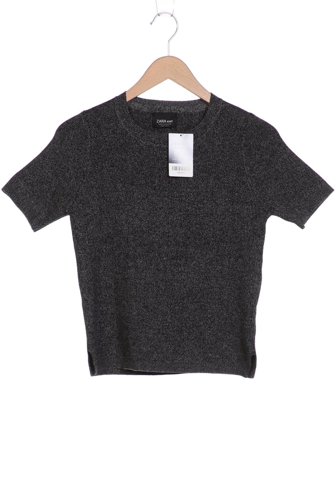 

ZARA Damen Pullover, schwarz