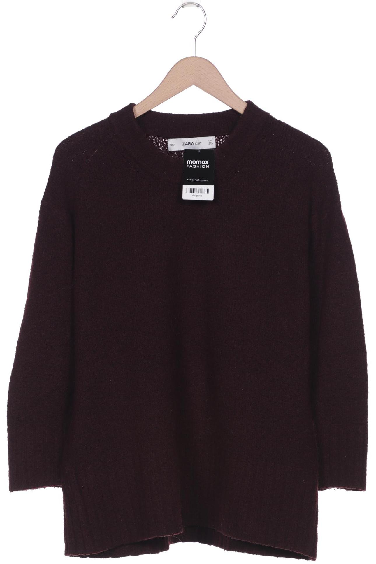 

ZARA Damen Pullover, bordeaux