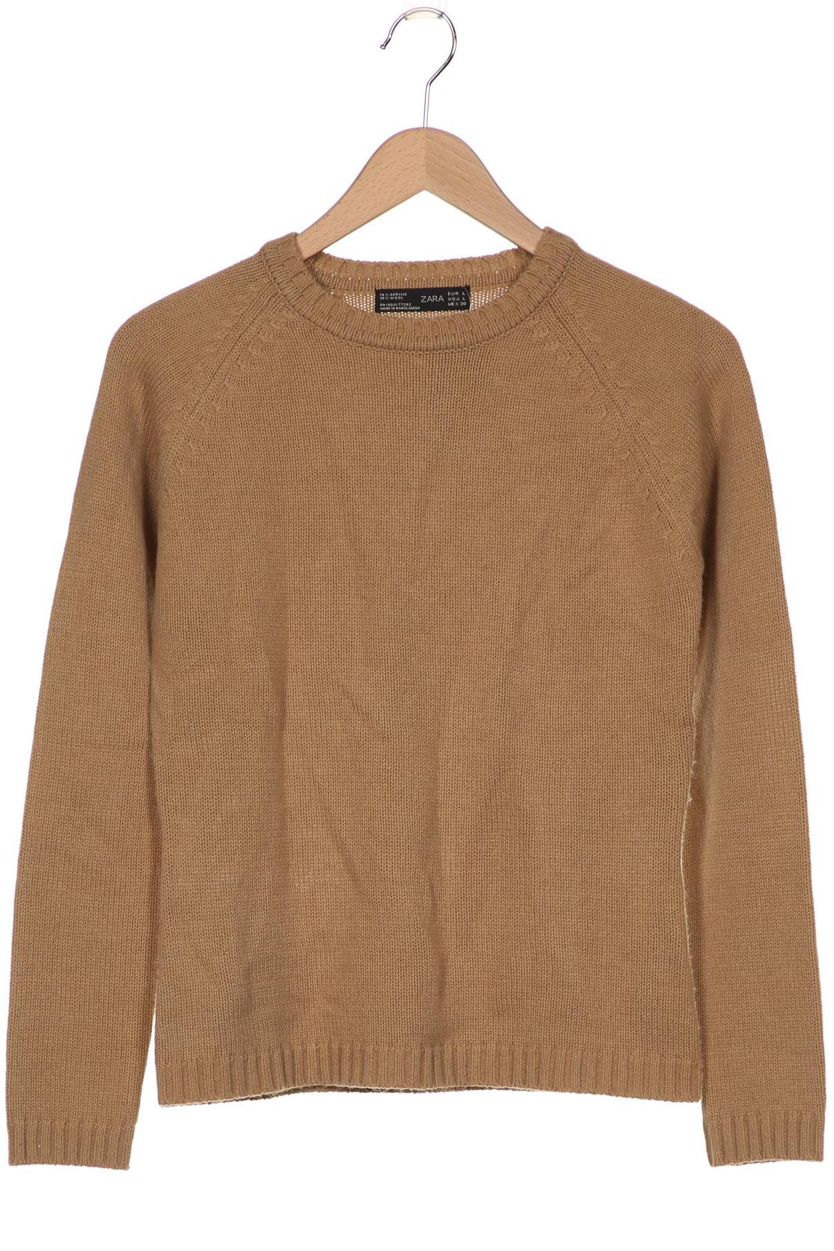 

Zara Damen Pullover, beige, Gr. 42