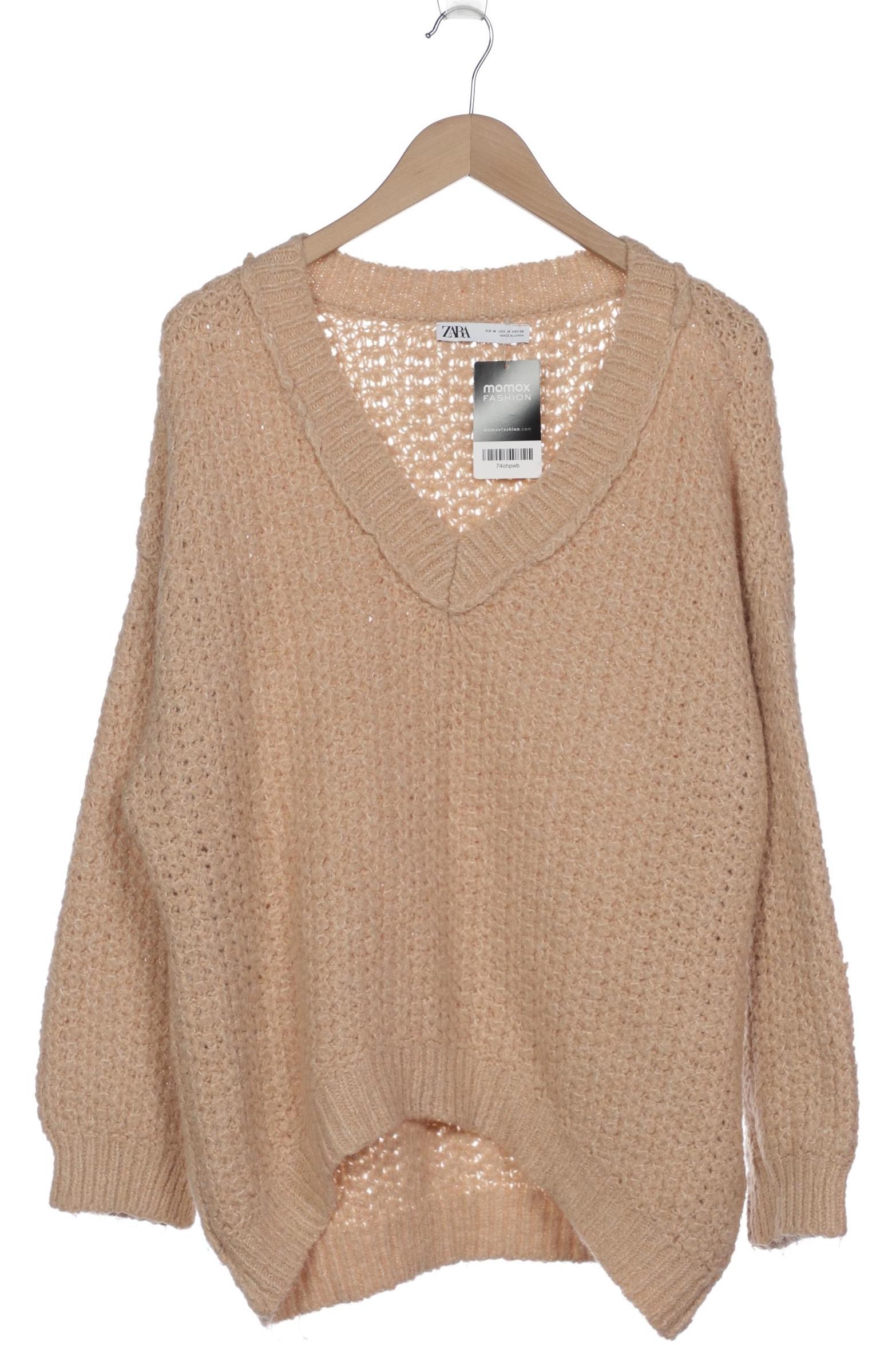 

Zara Damen Pullover, beige, Gr. 38