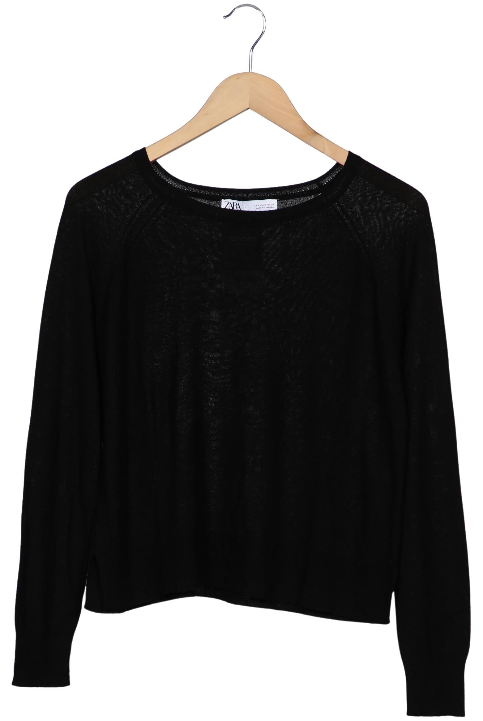 

Zara Damen Pullover, schwarz, Gr. 36