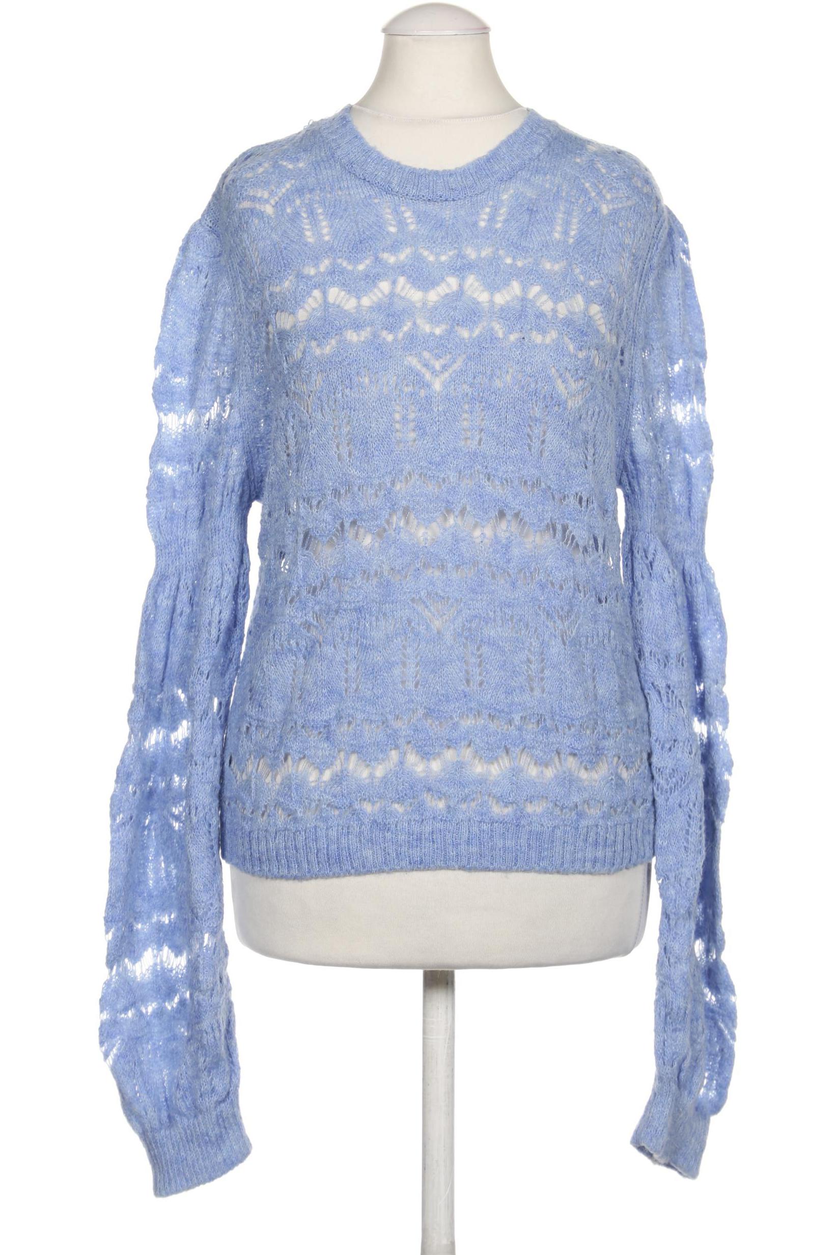 

ZARA Damen Pullover, blau