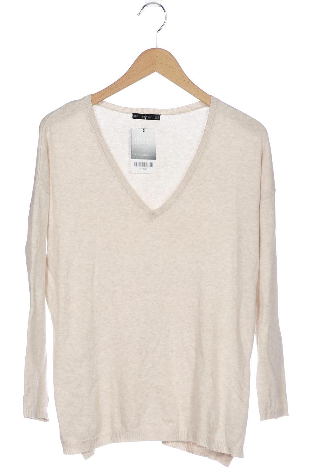 

ZARA Damen Pullover, cremeweiß
