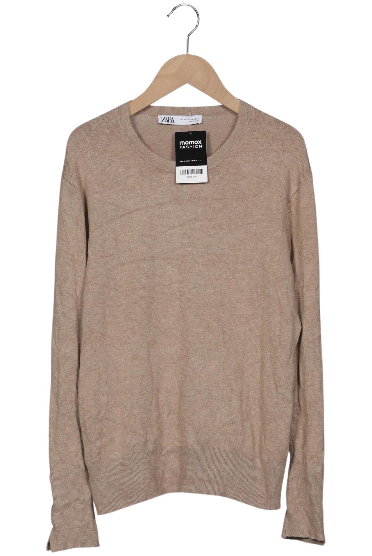 

Zara Damen Pullover, braun, Gr. 46