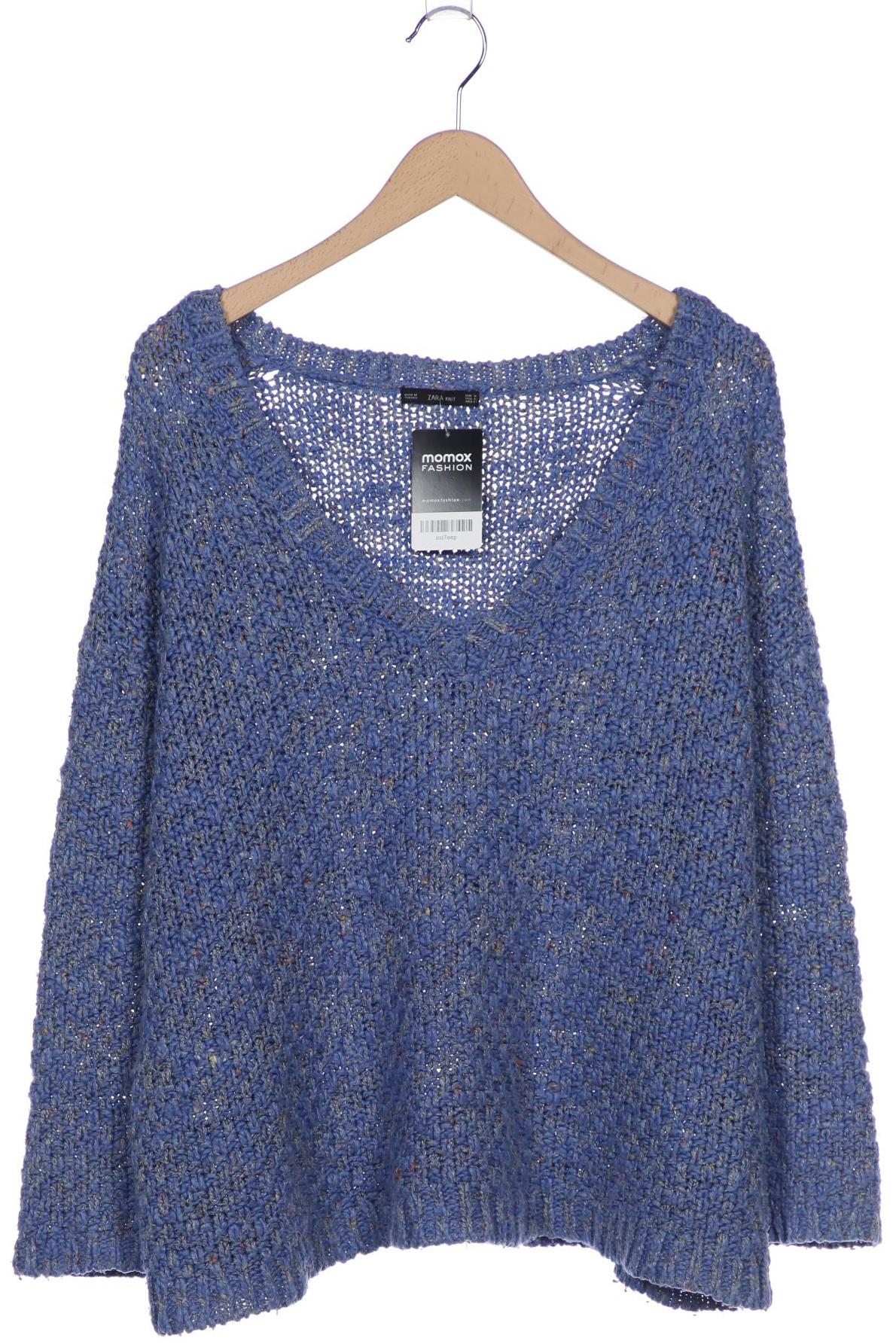 

Zara Damen Pullover, blau, Gr. 38