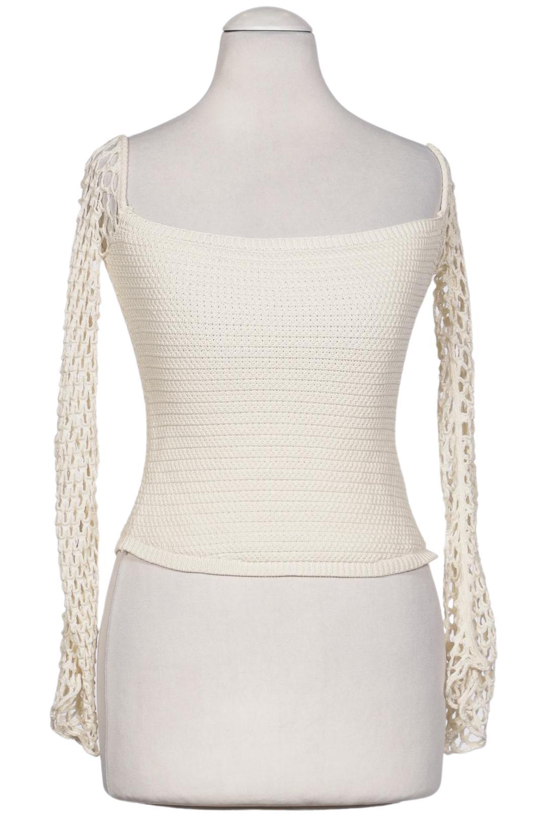 

Zara Damen Pullover, cremeweiß, Gr. 36