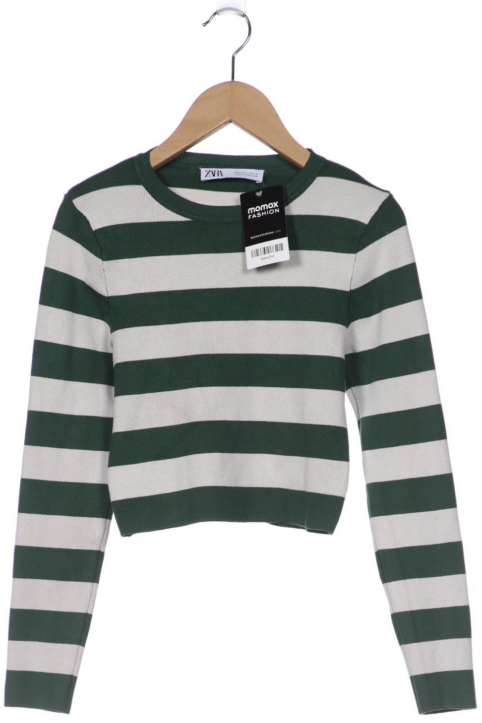 

ZARA Damen Pullover, grün