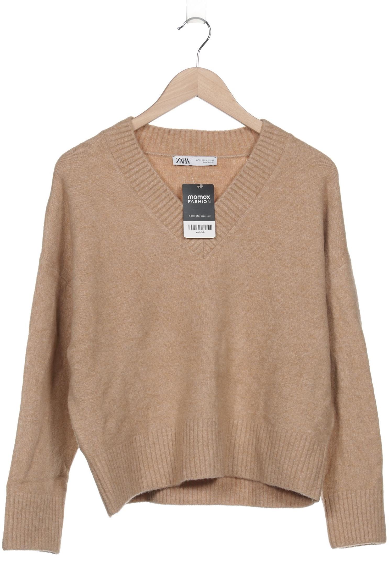 

Zara Damen Pullover, beige, Gr. 36