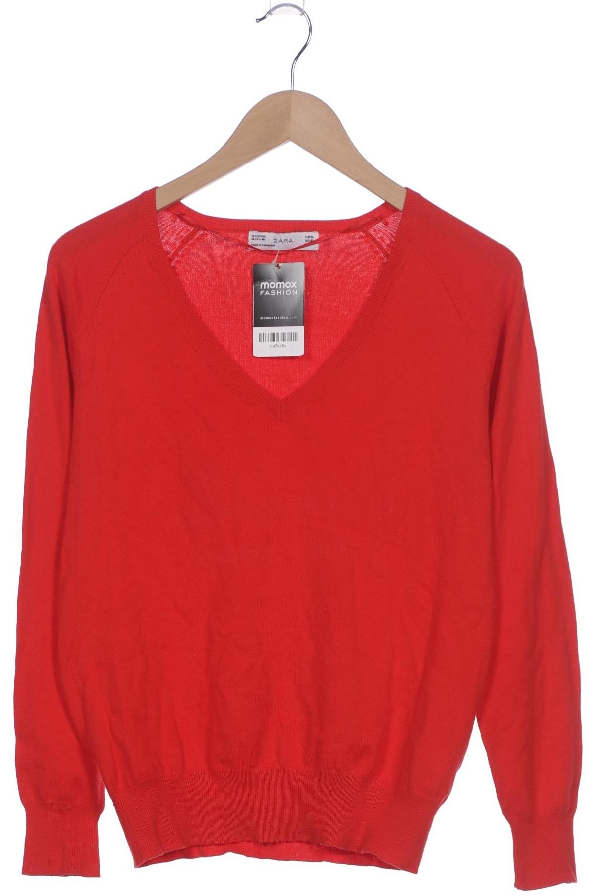 

Zara Damen Pullover, rot, Gr. 44
