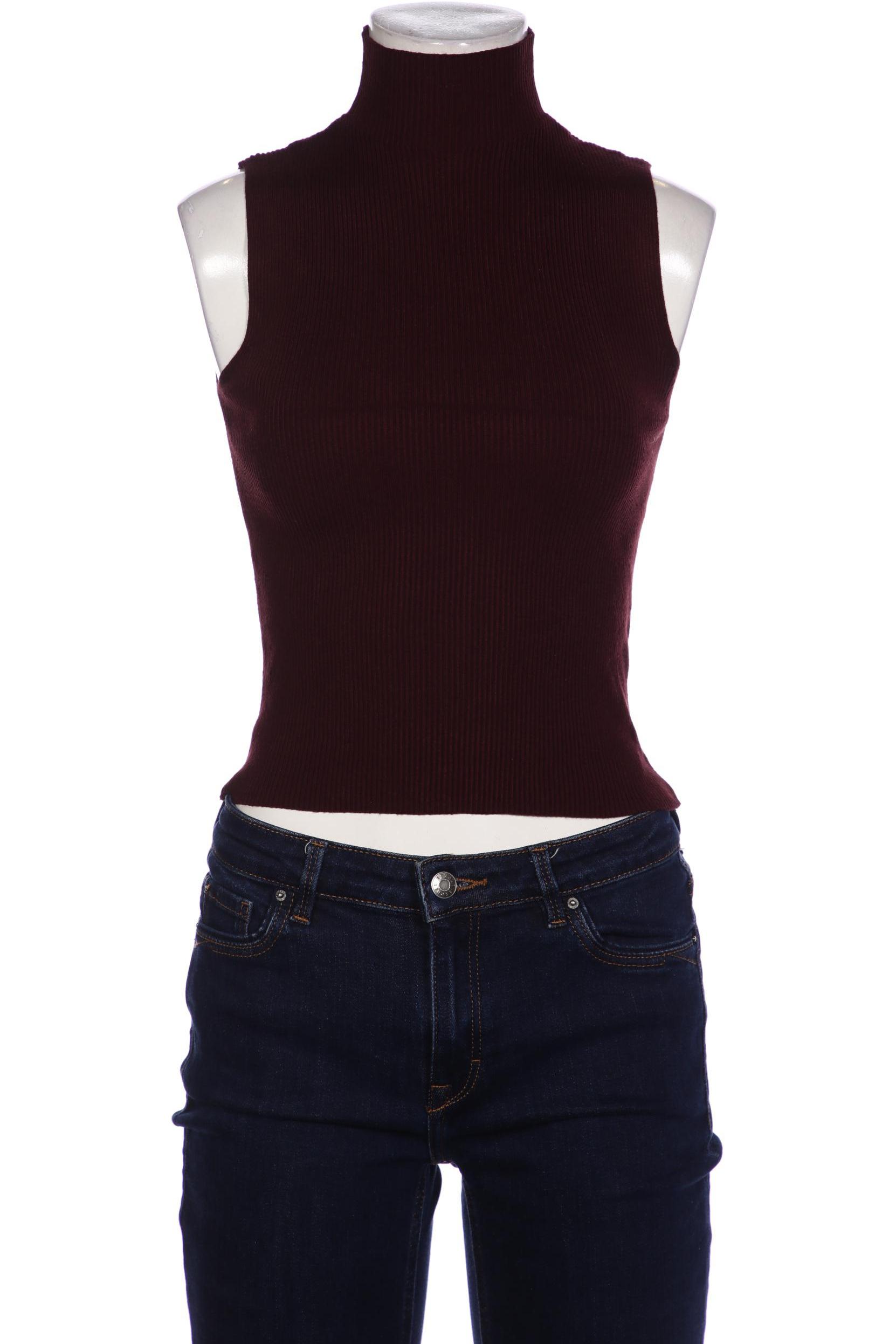 

Zara Damen Pullover, bordeaux, Gr. 36